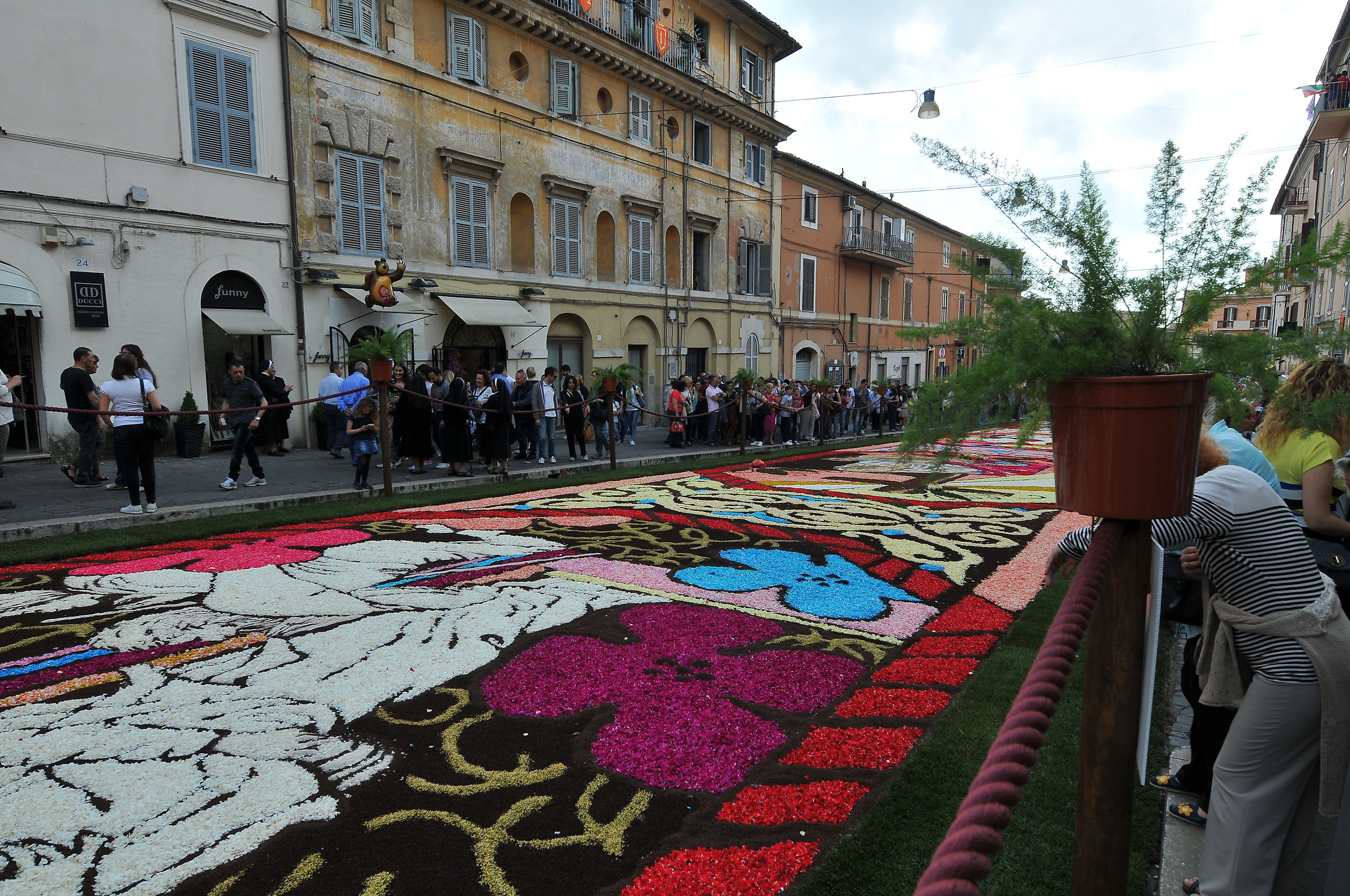 Flower Festival in Genzano...