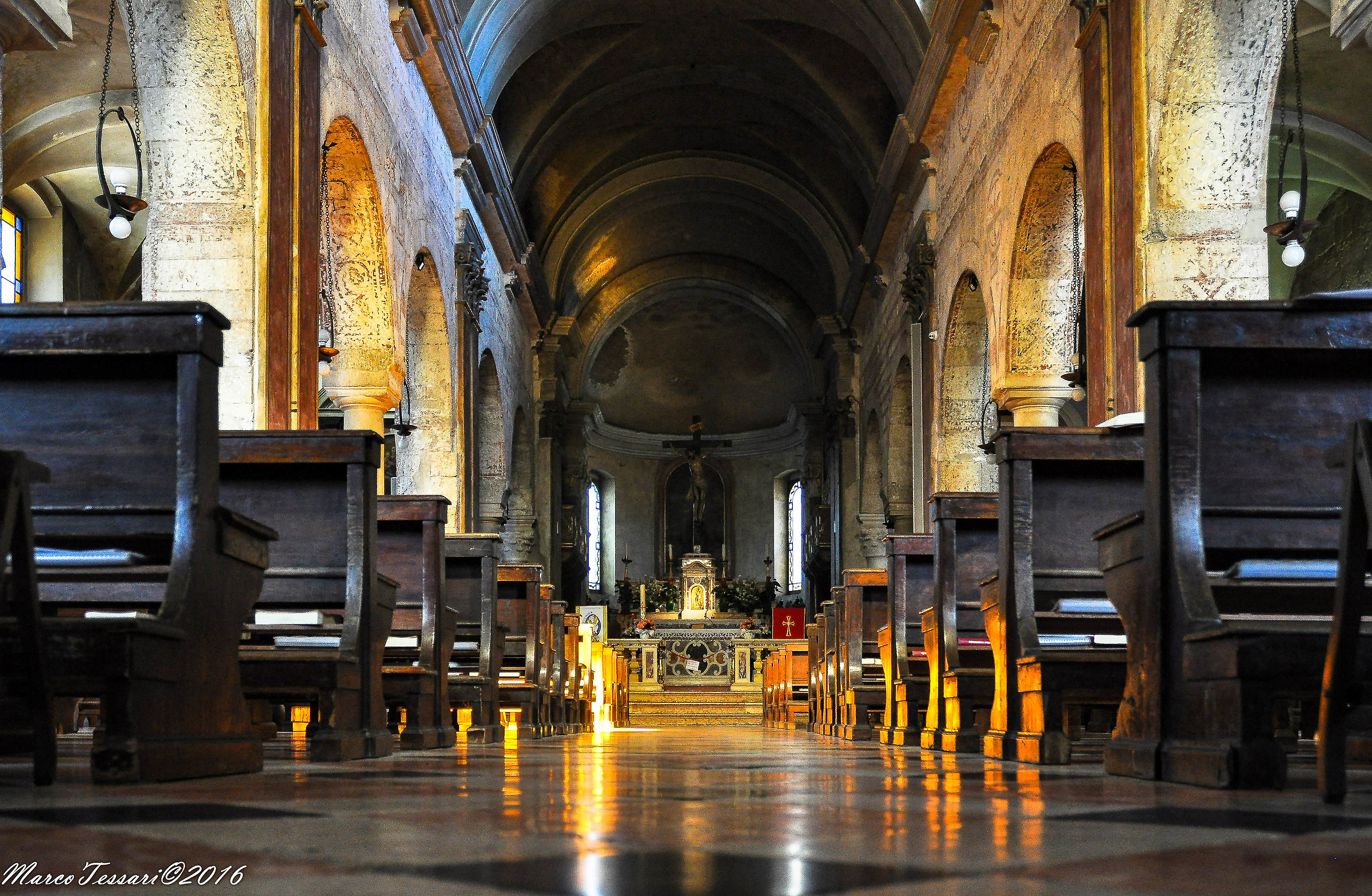 The St. Florian's church in Valpolicella - Verona...