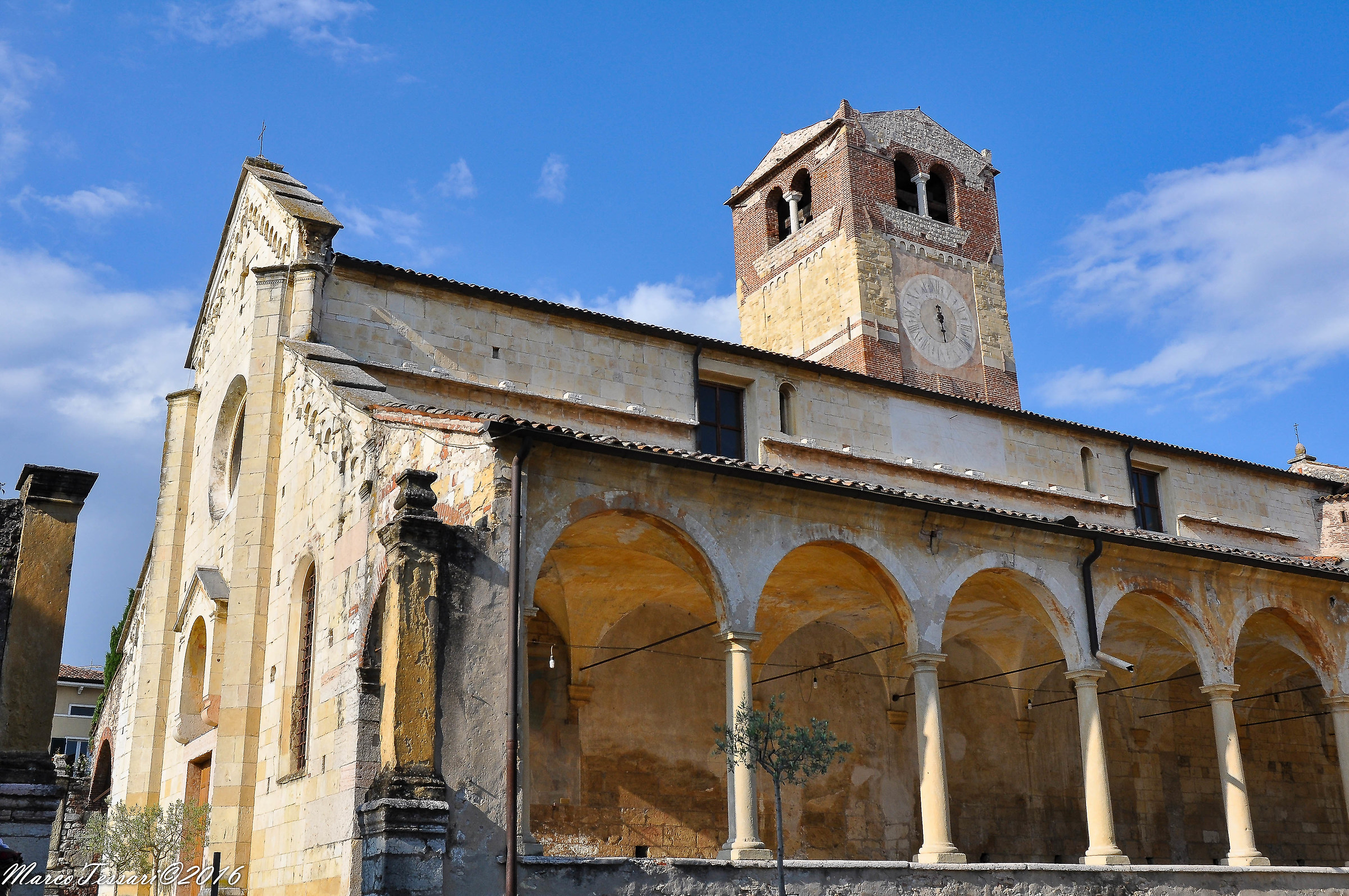 The St. Florian's church in Valpolicella - Verona...