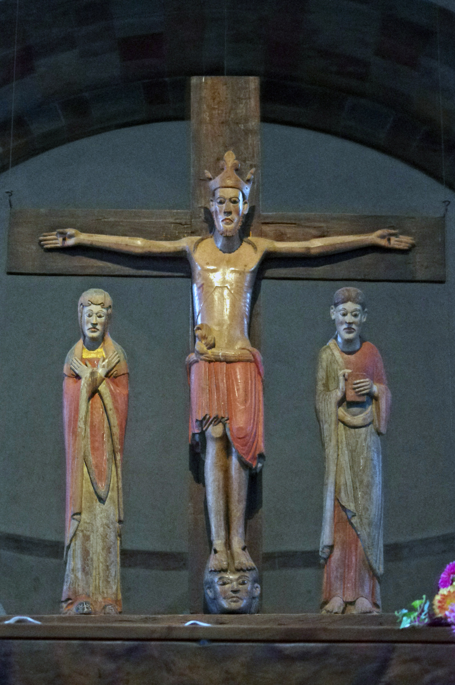 Crucified Collegiate San Candido - BZ - XI century....