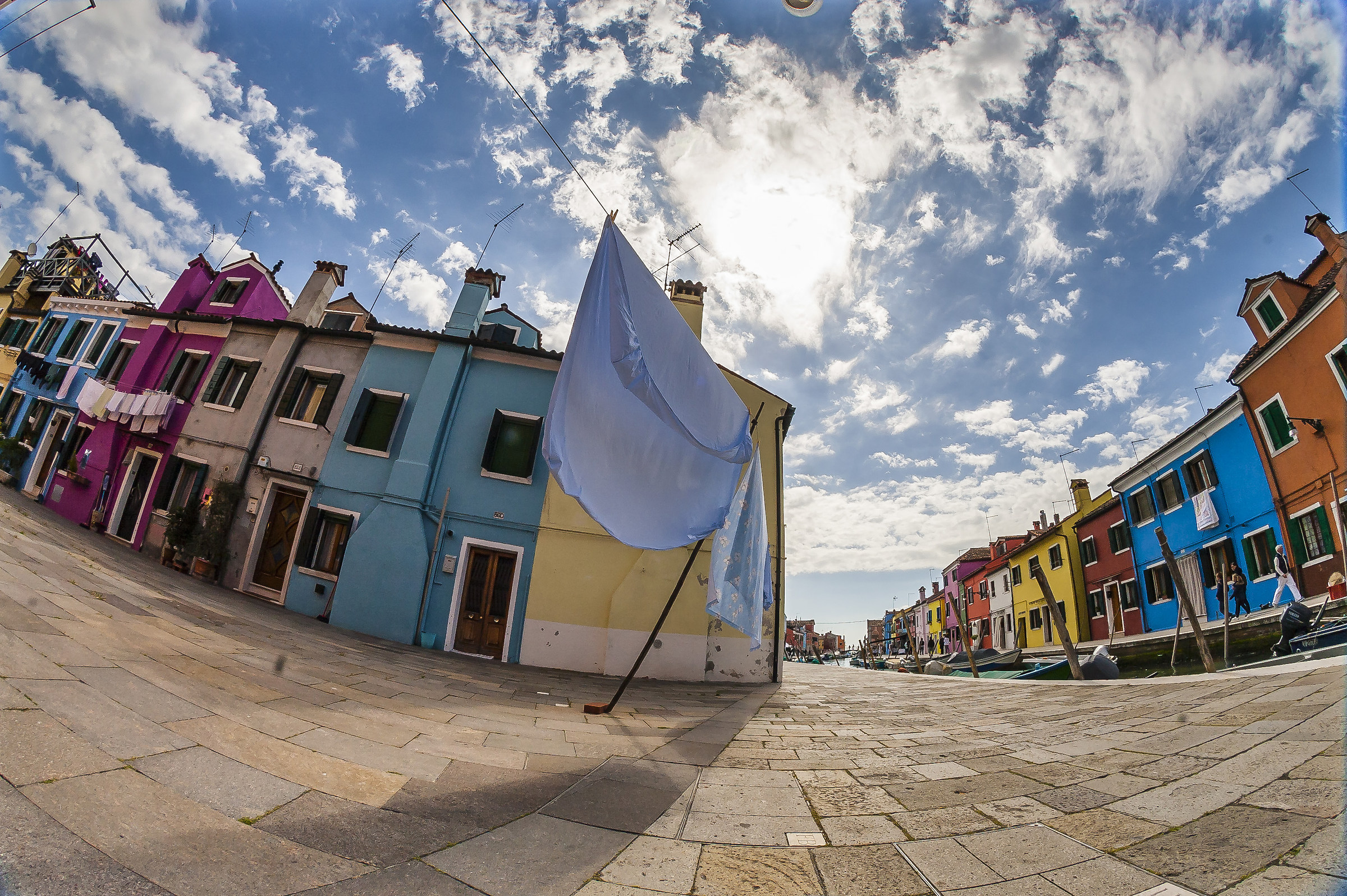 Clothes in the wind Burano...