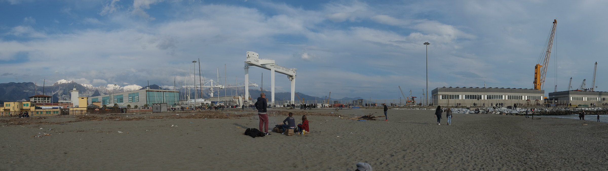 Marina di Carrara, porto...