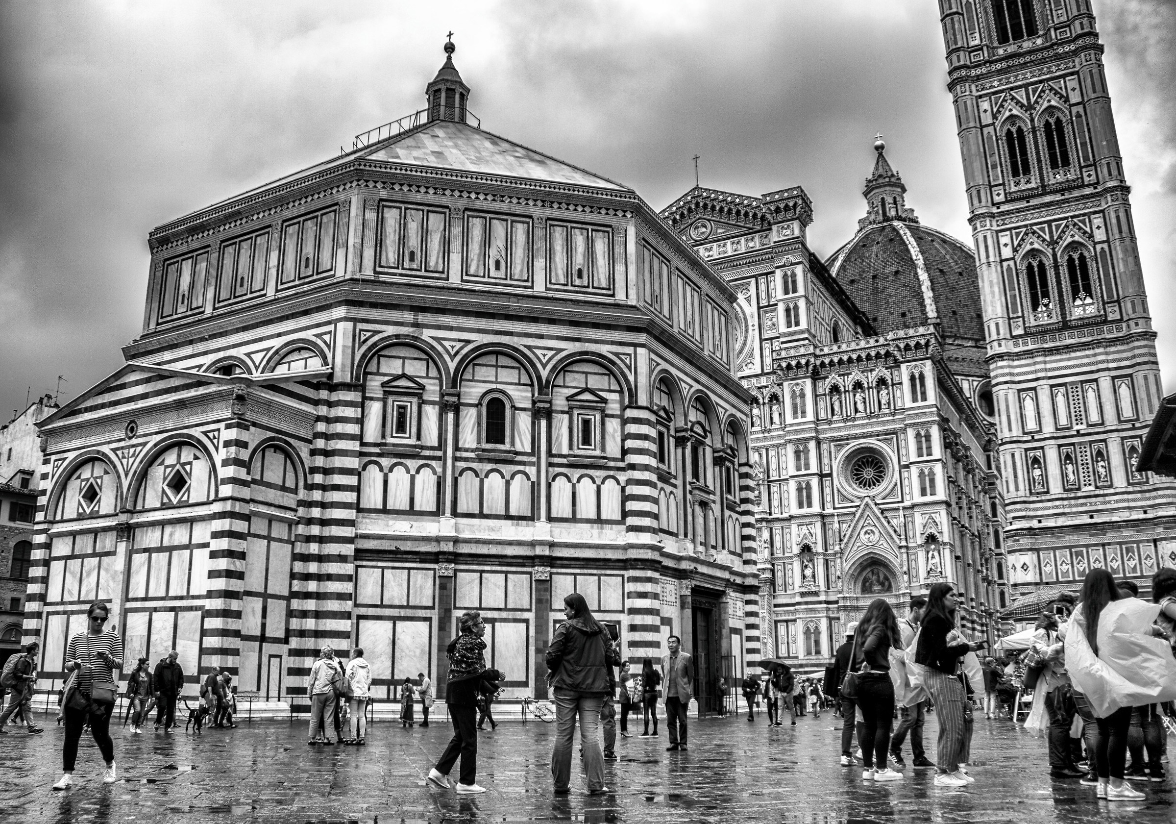 Piazza del Duomo in Florence...