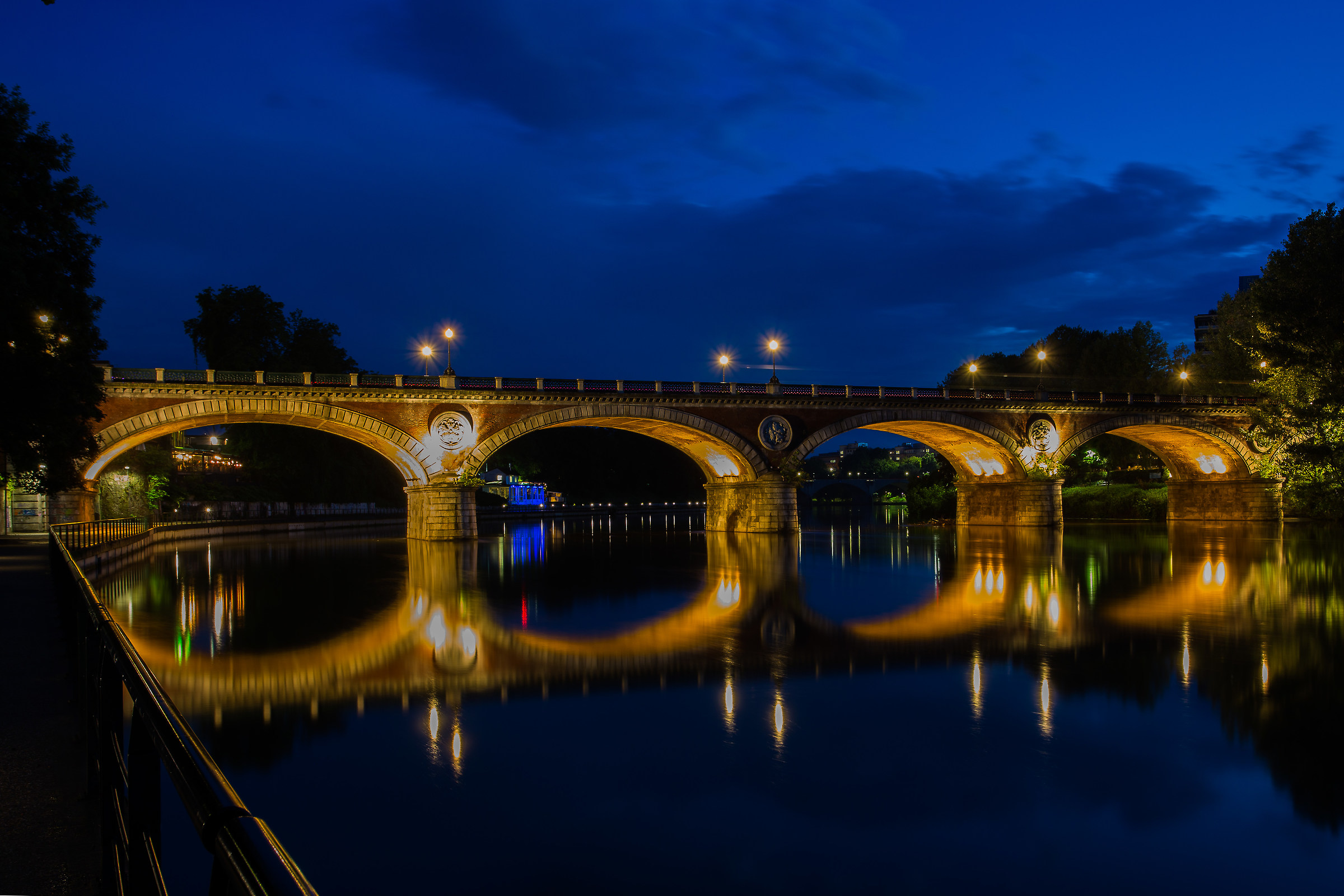 Ponte Isabella sul Po, Torino...