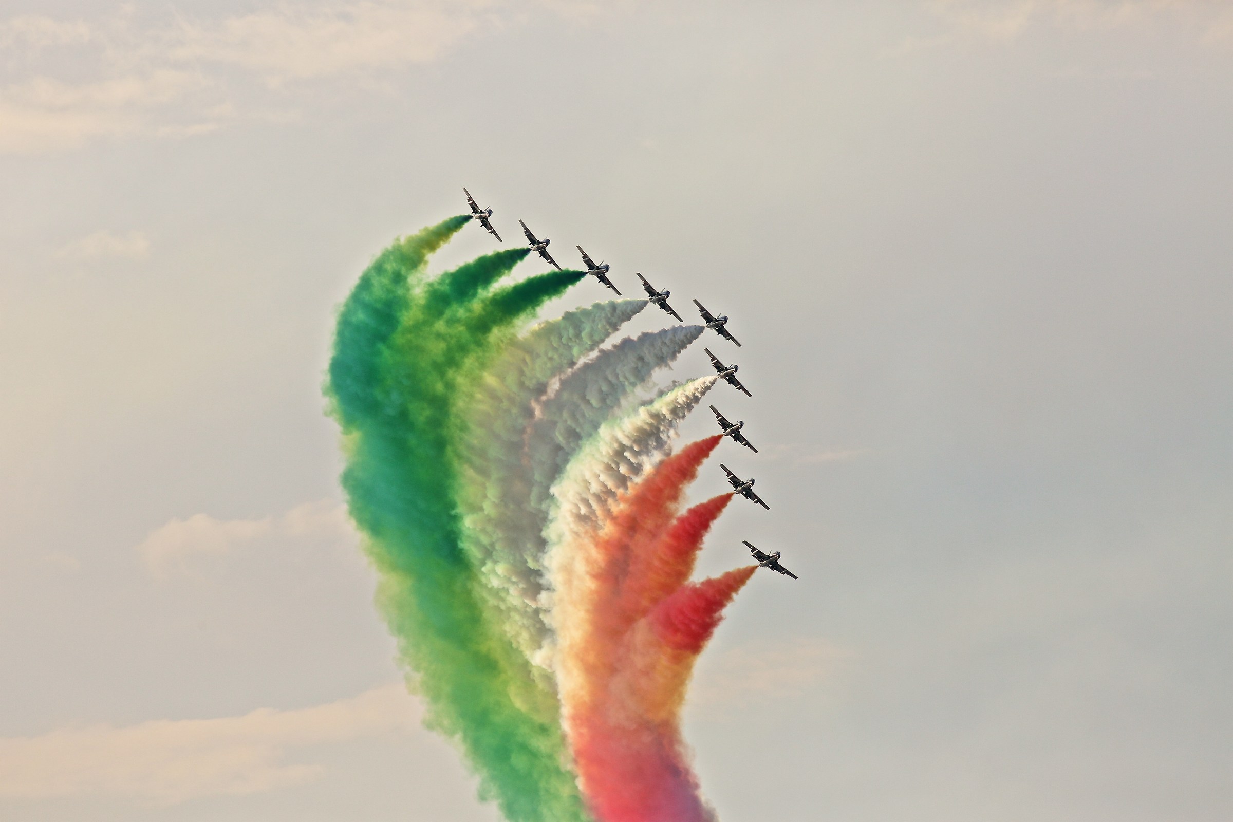 The air heroes...