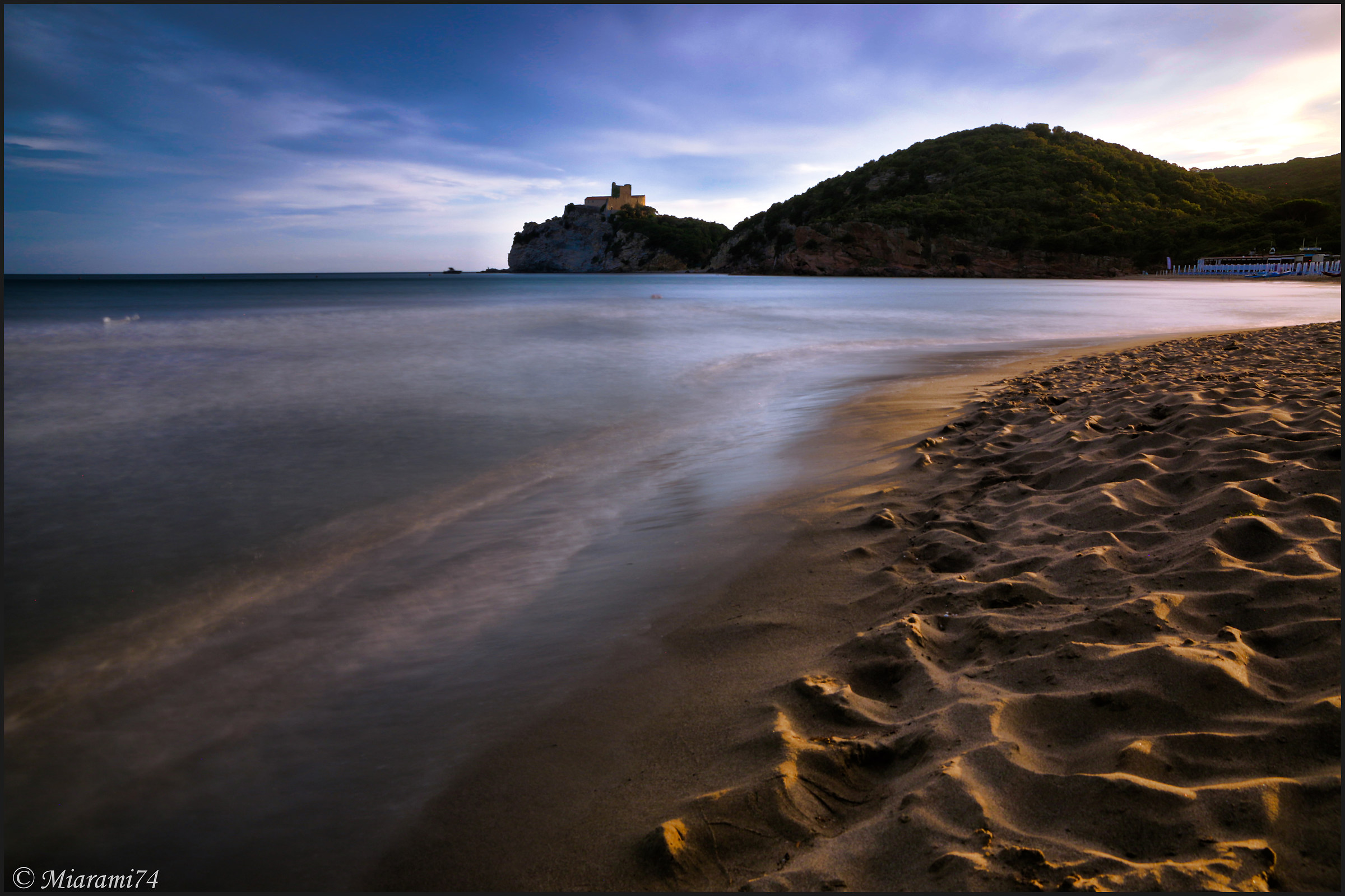 Sunset in Castiglione della Pescaia loc. Rocchette...