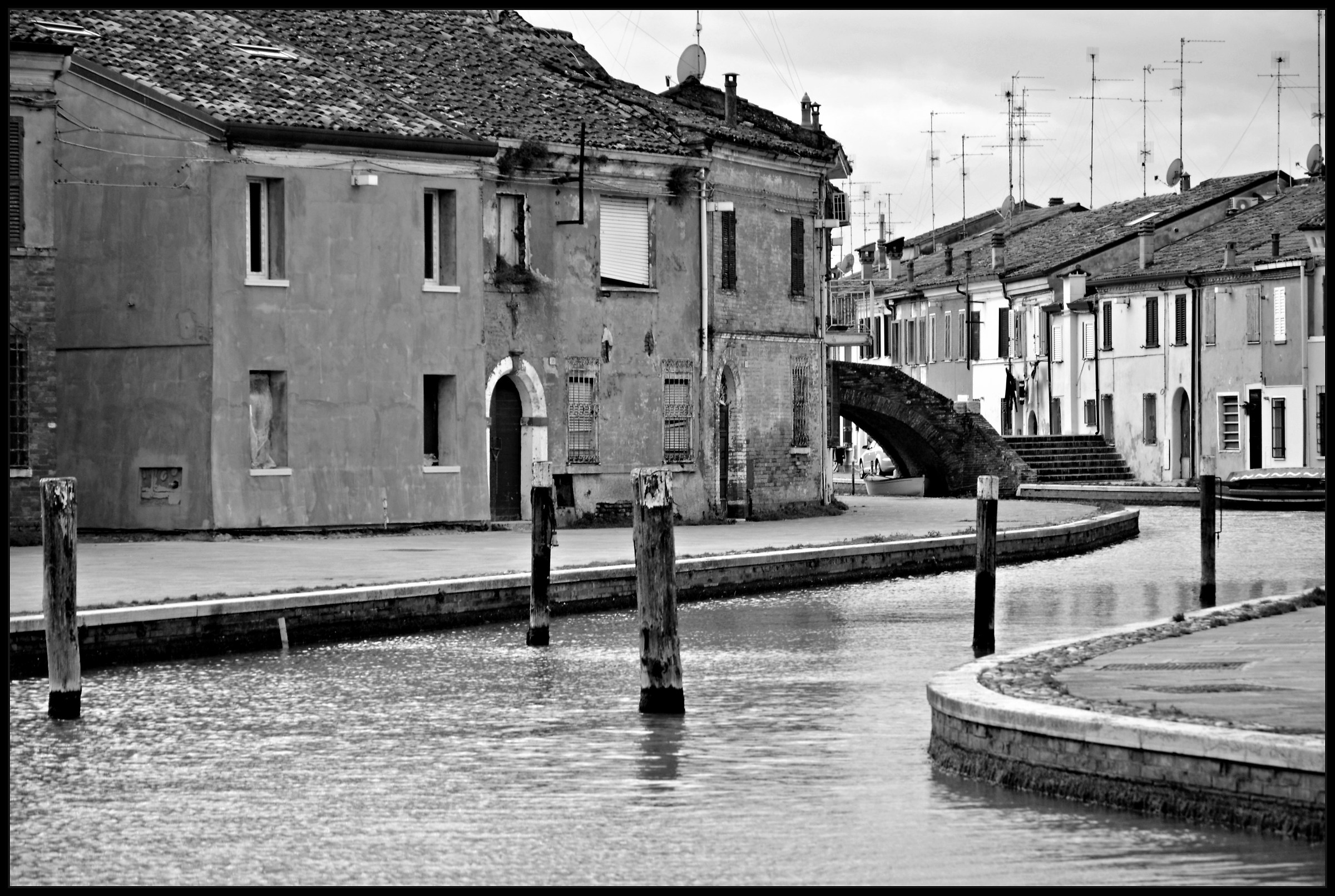 the waterways...