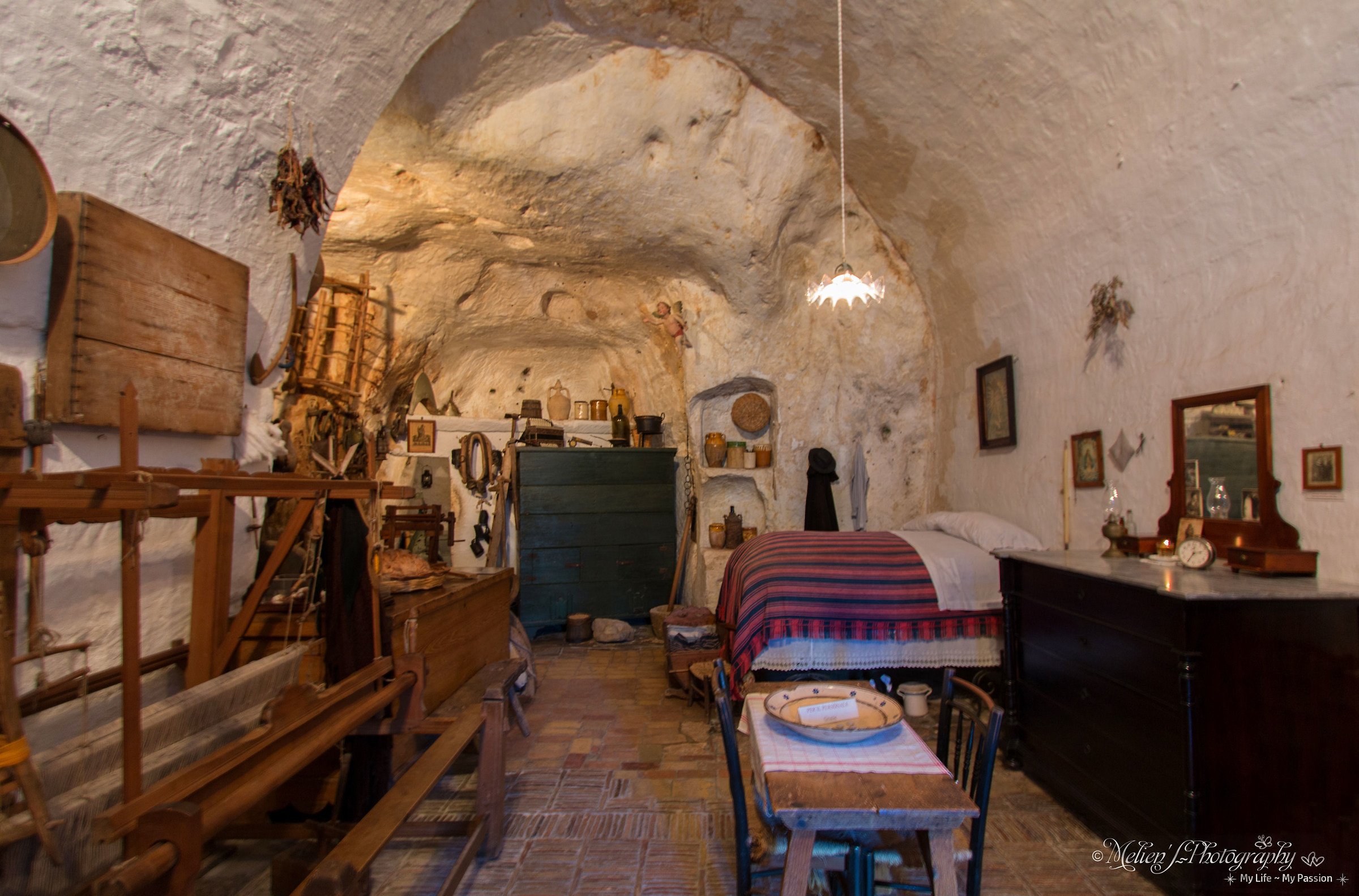 Cave house in Matera...