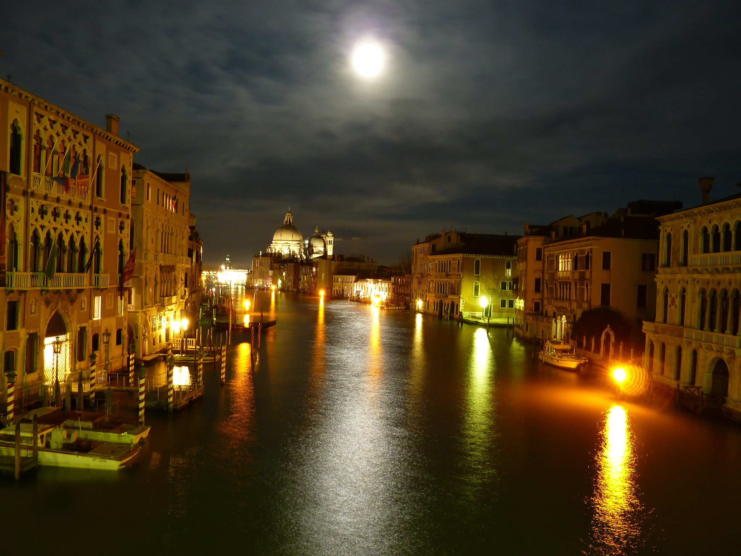 Canal Grande dal Ponte dell'Accademia_Notte...