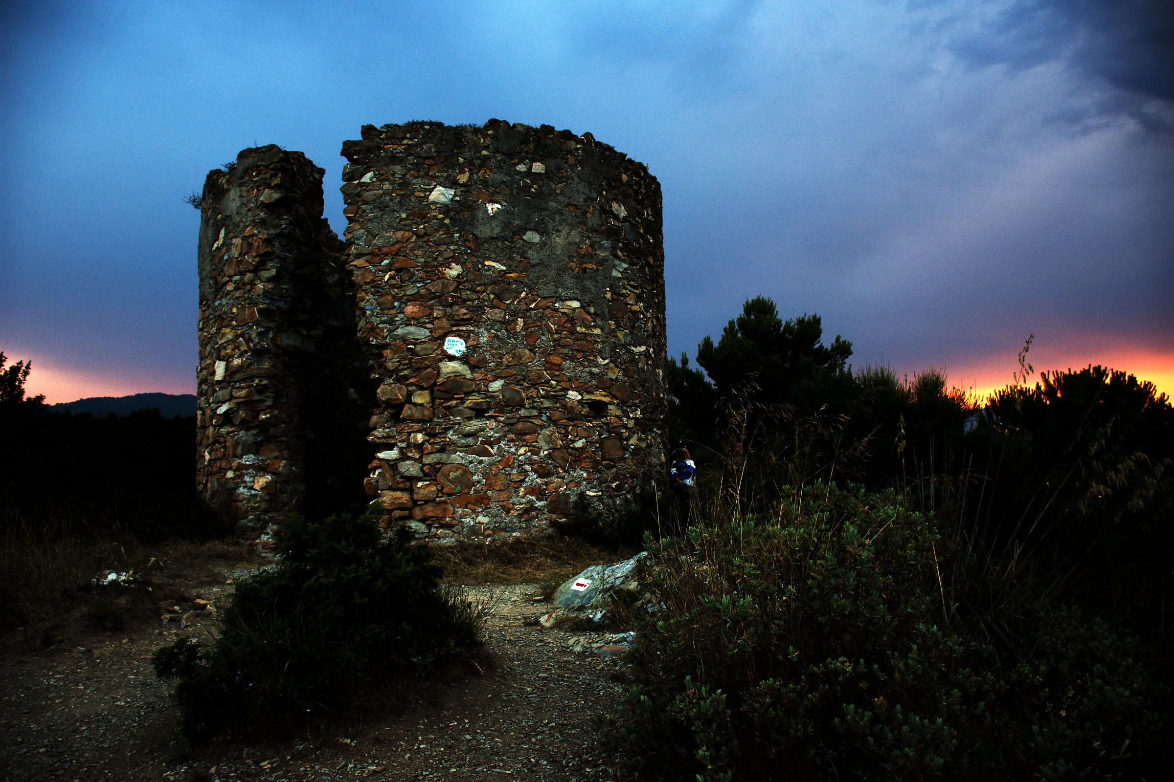Tower of Colla Micheri...