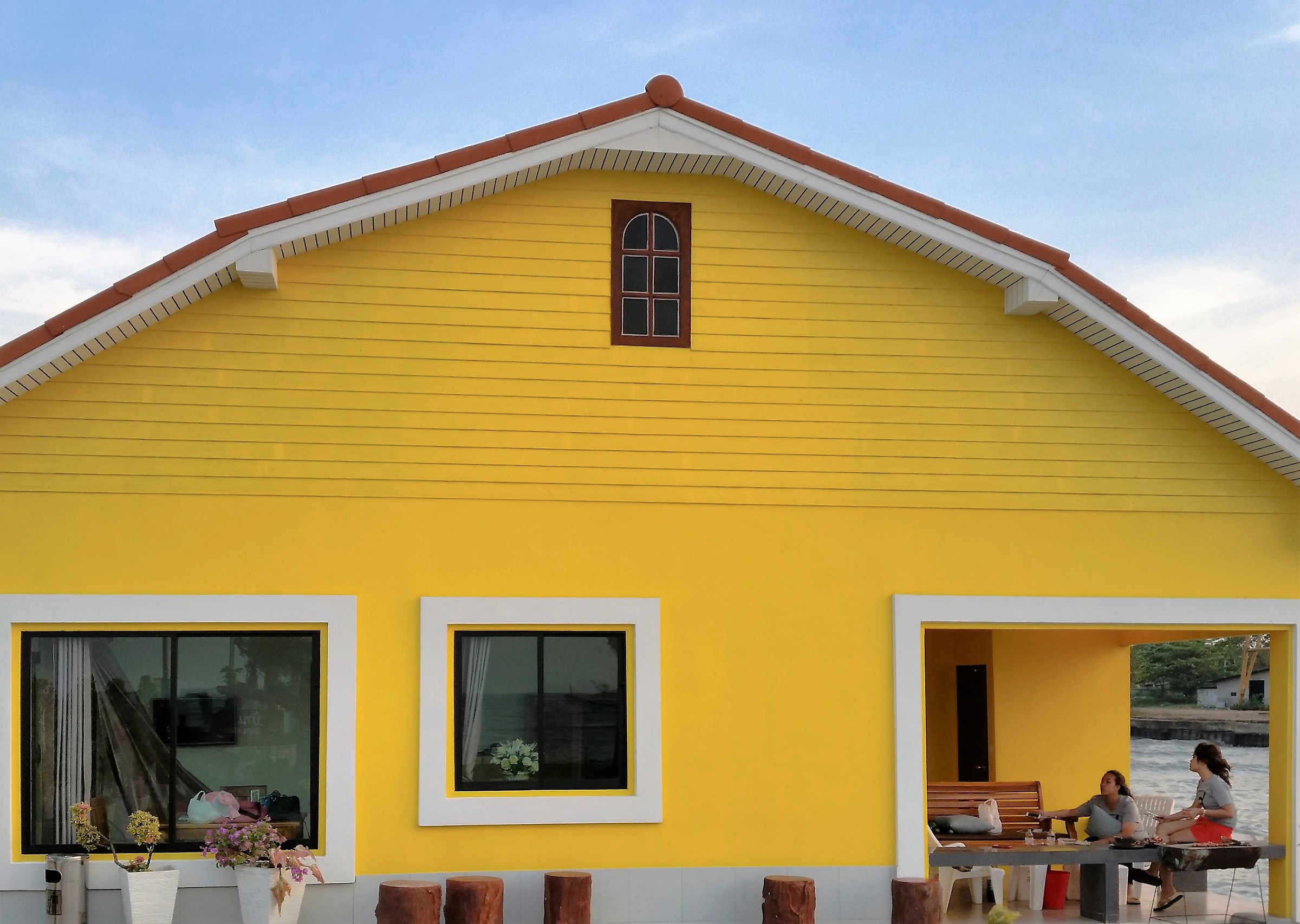 The Yellow House...