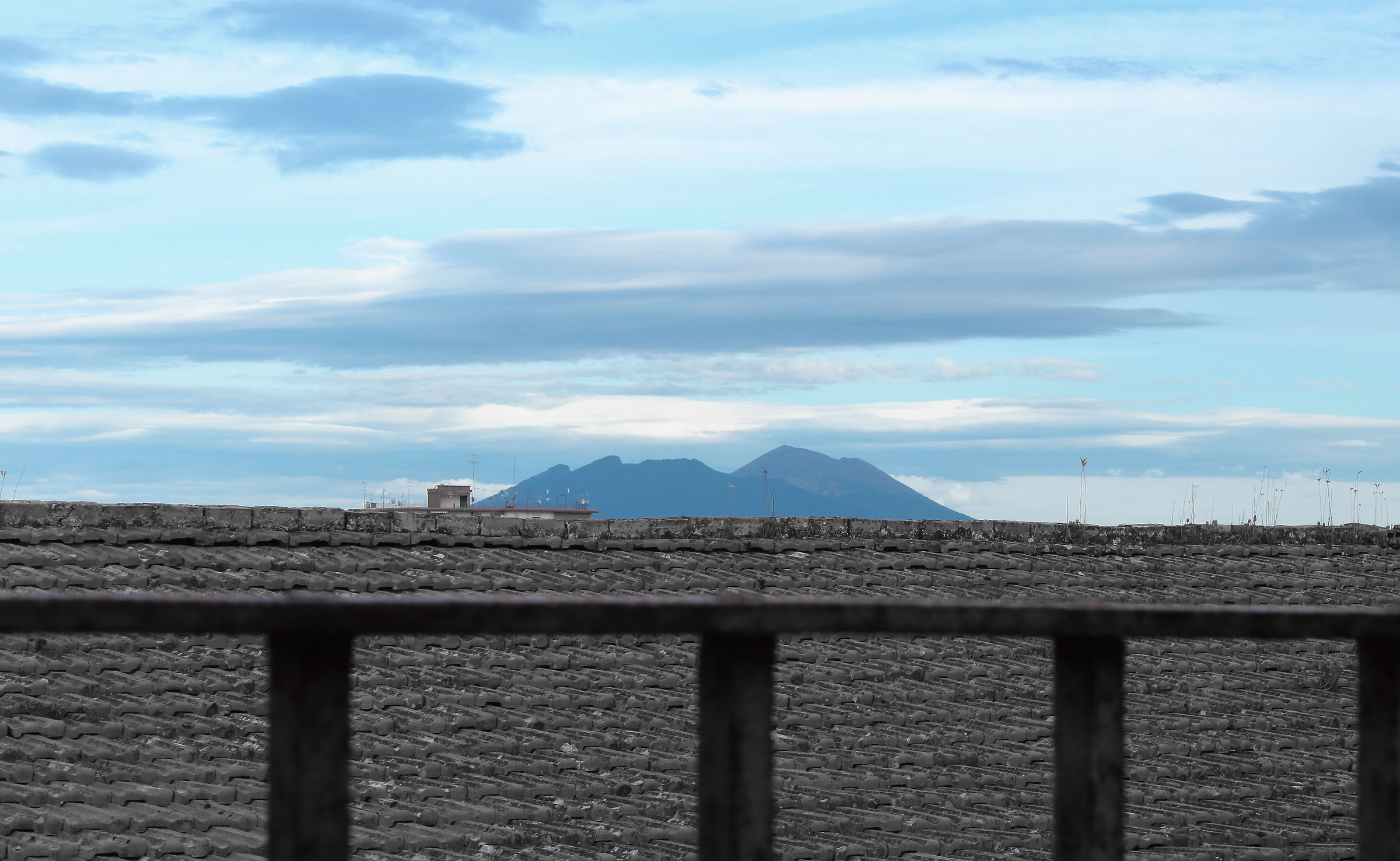 Il Vesuvio...