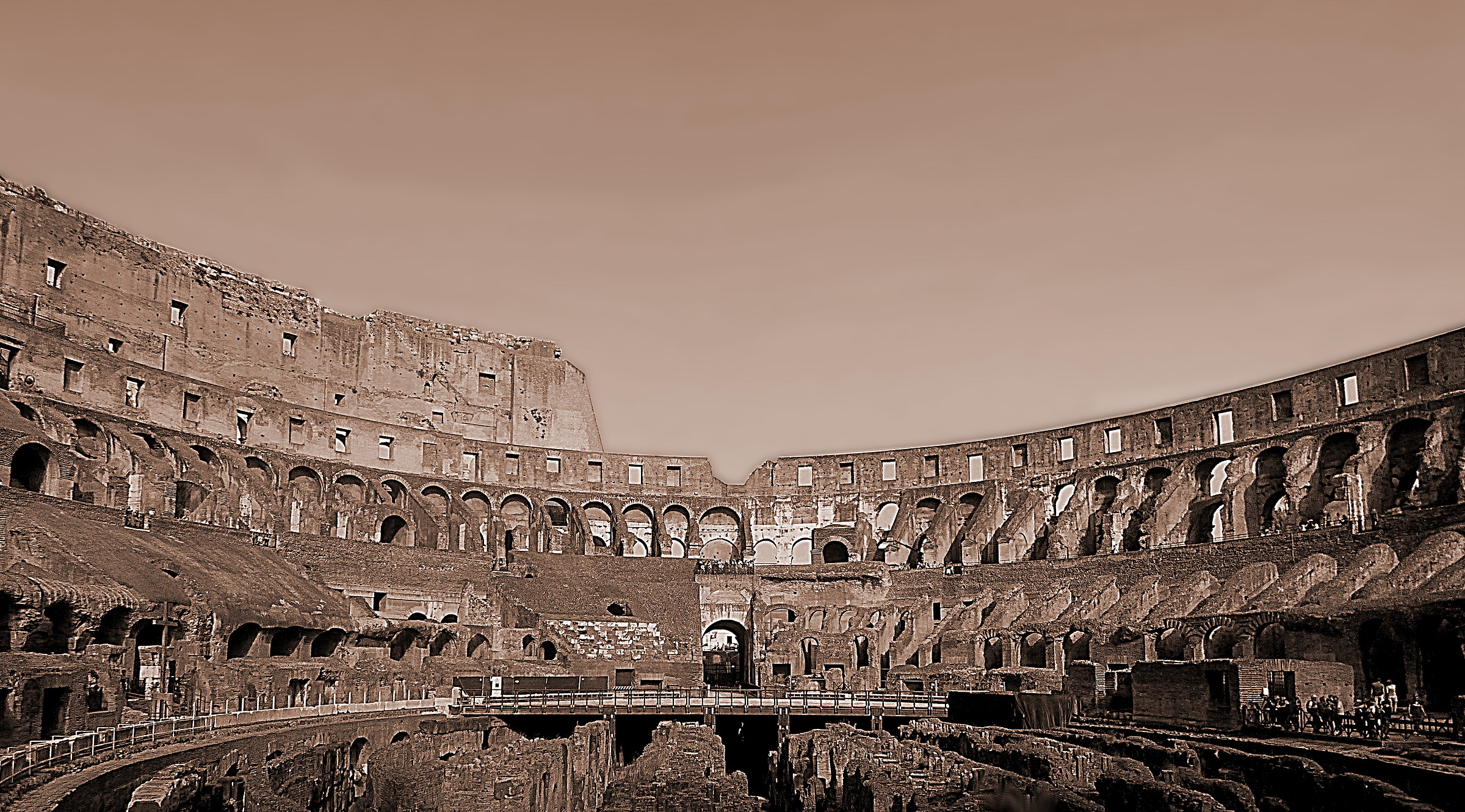 Colosseum inseppiato...