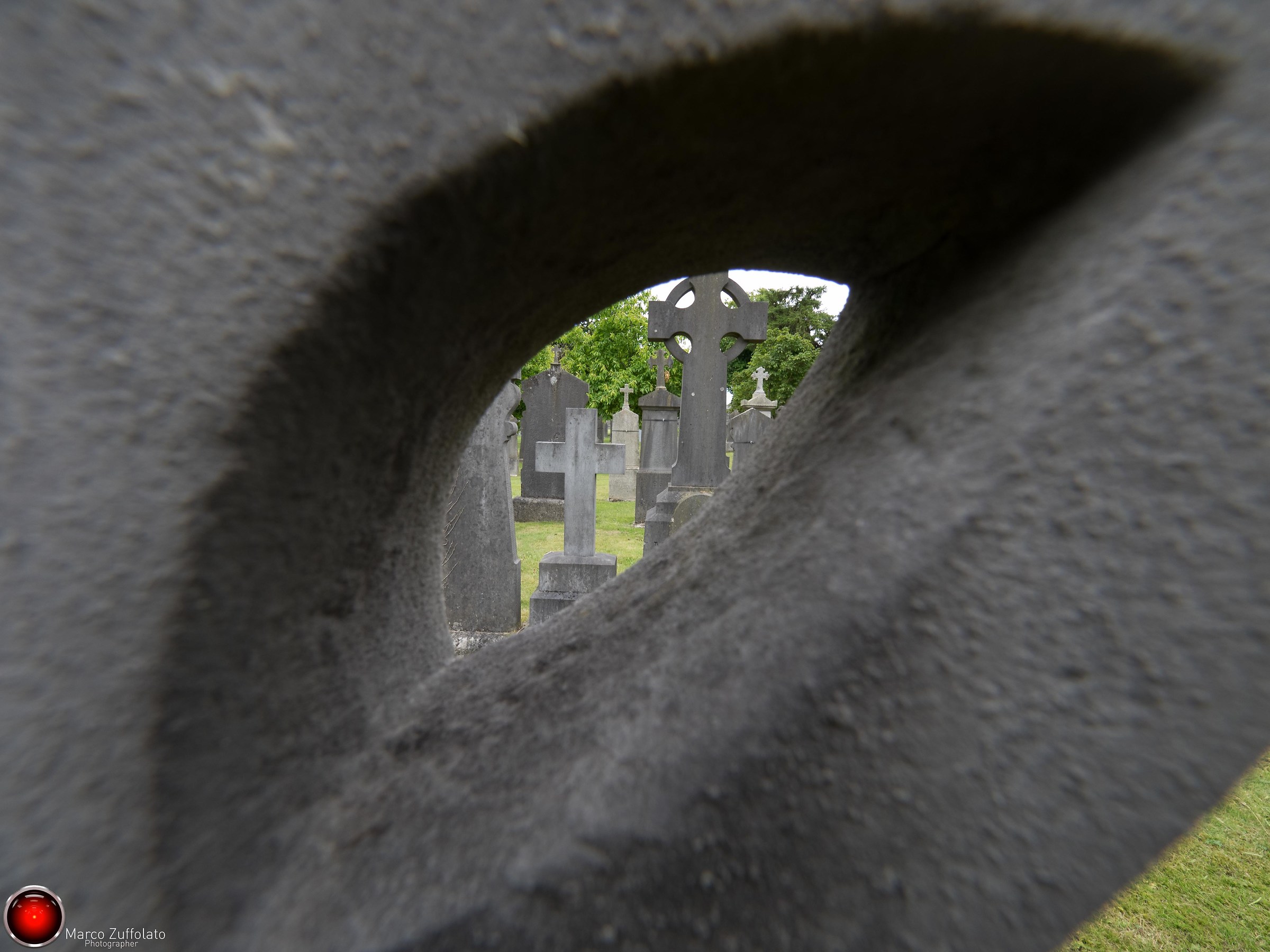 cemetery glimpse...