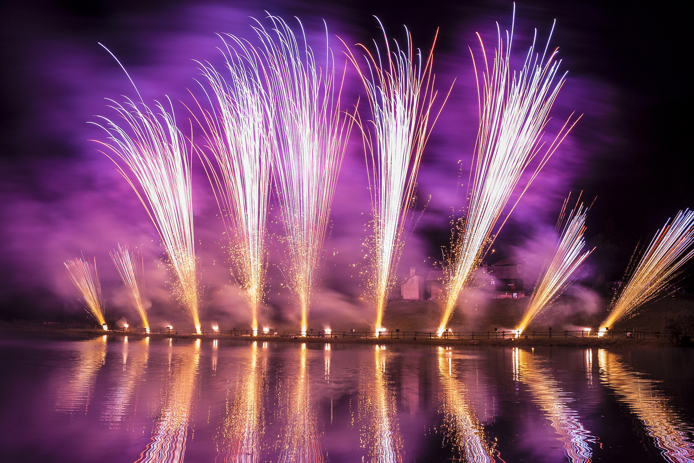 Fireworks CVA Lake Brusson...