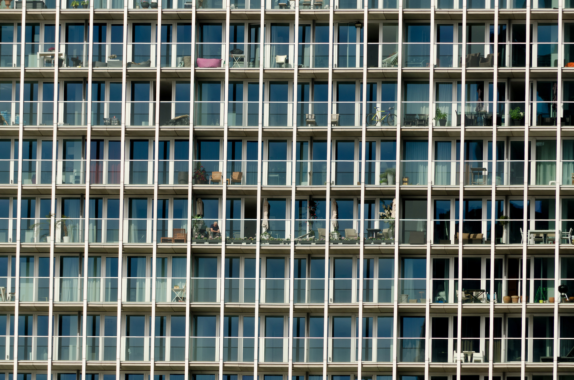 Balconies in Rotterdam...