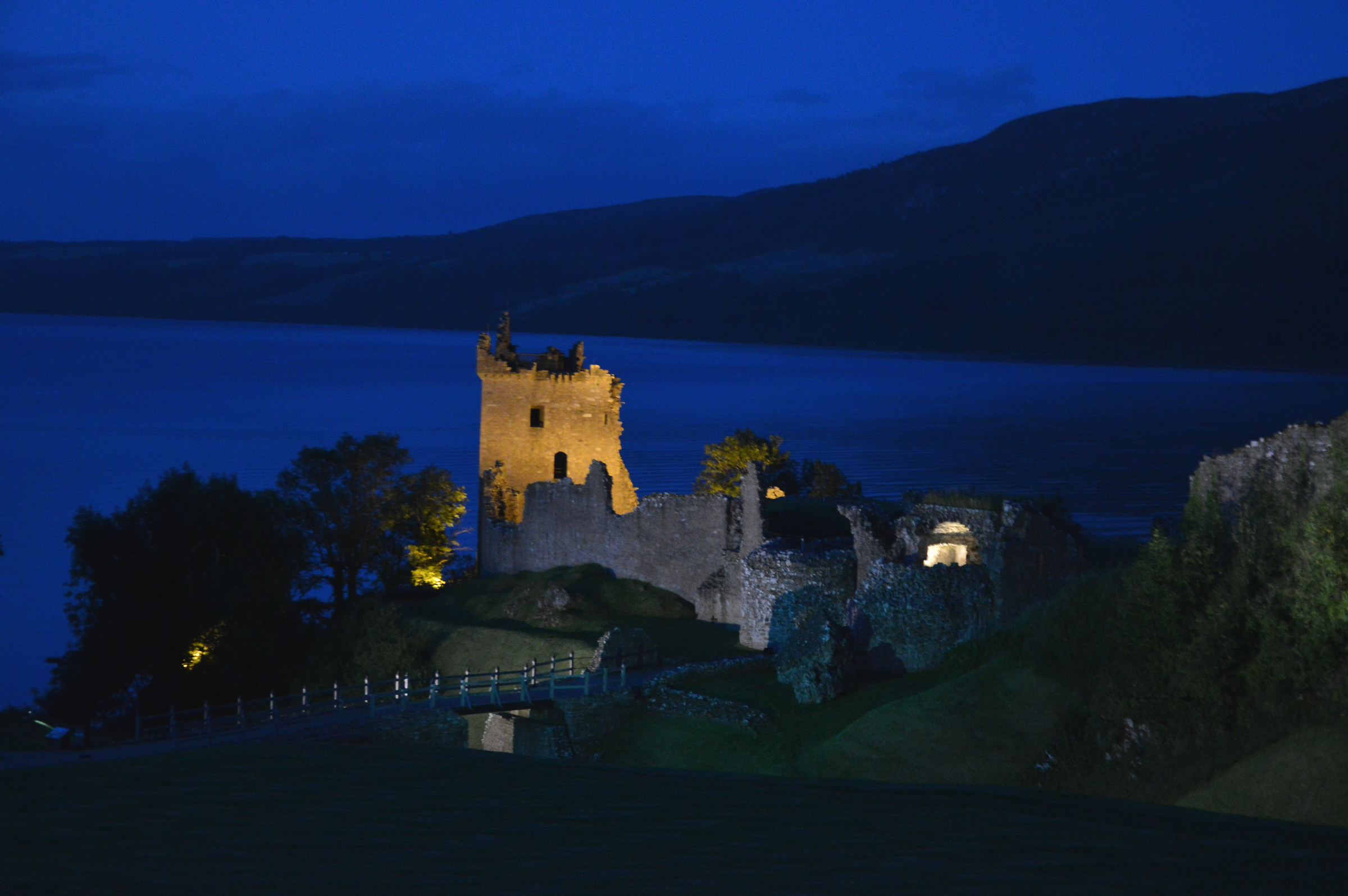 Urquhart castle...