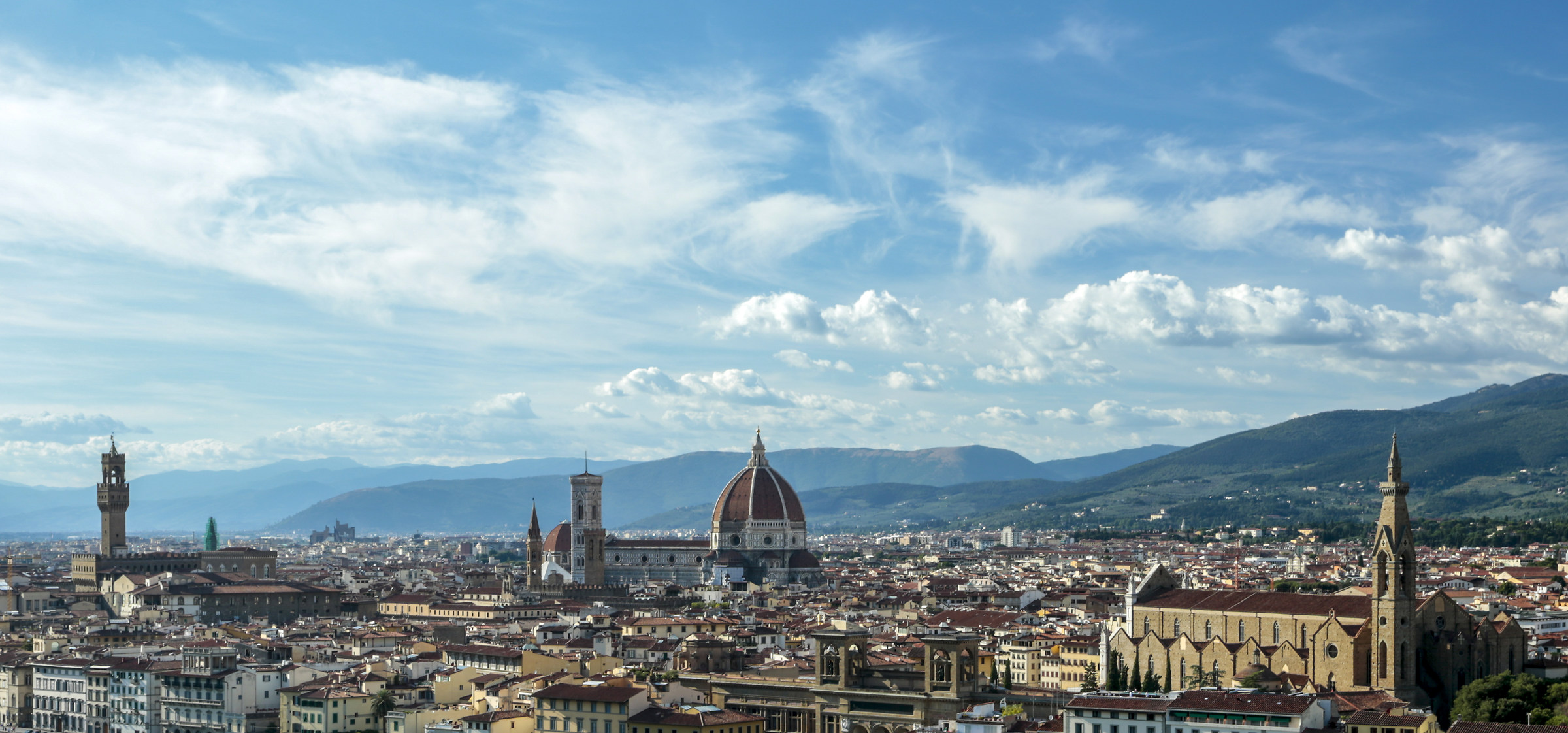 Firenze, Vista da Piazzale Michelangelo...