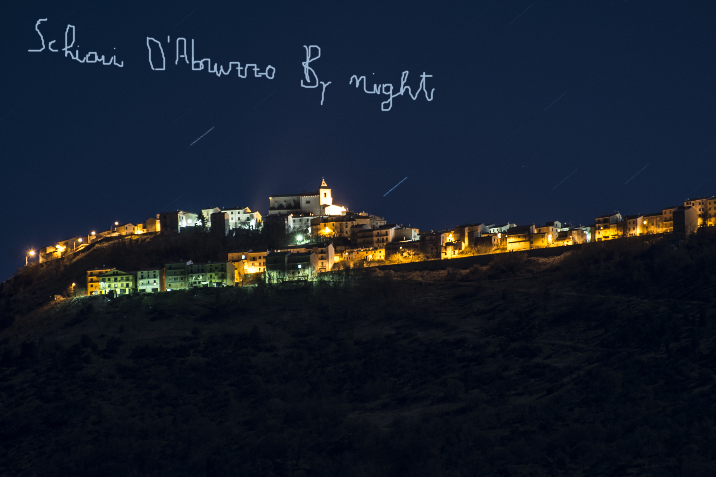 Schiavi D'Abruzzo By night...