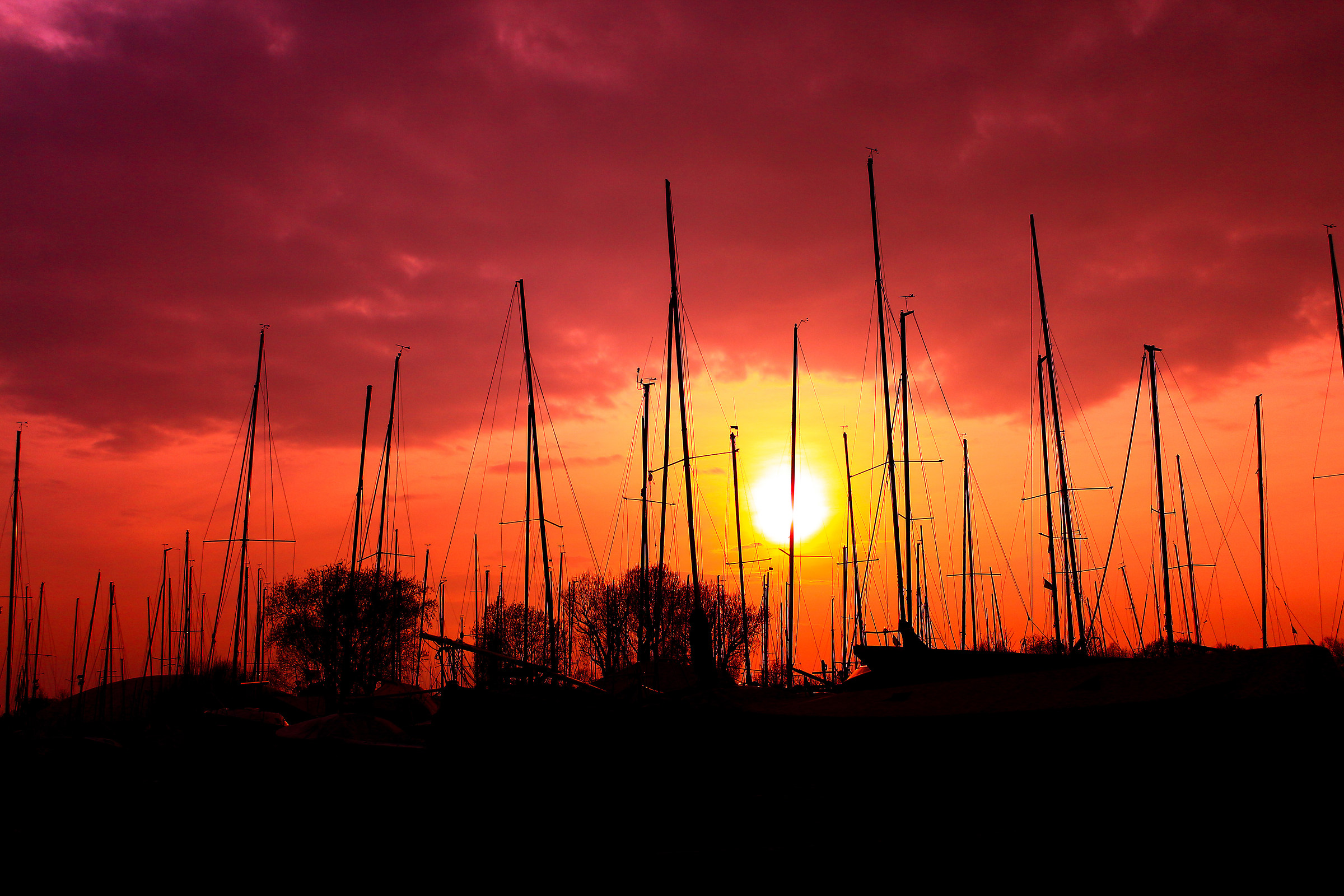 Tramonto misterioso...