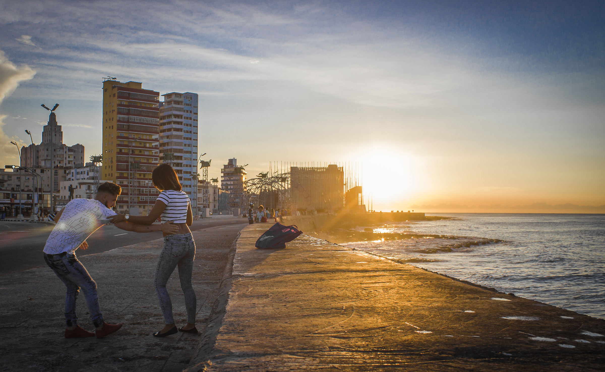 Habana - Malecòn al tramonto...