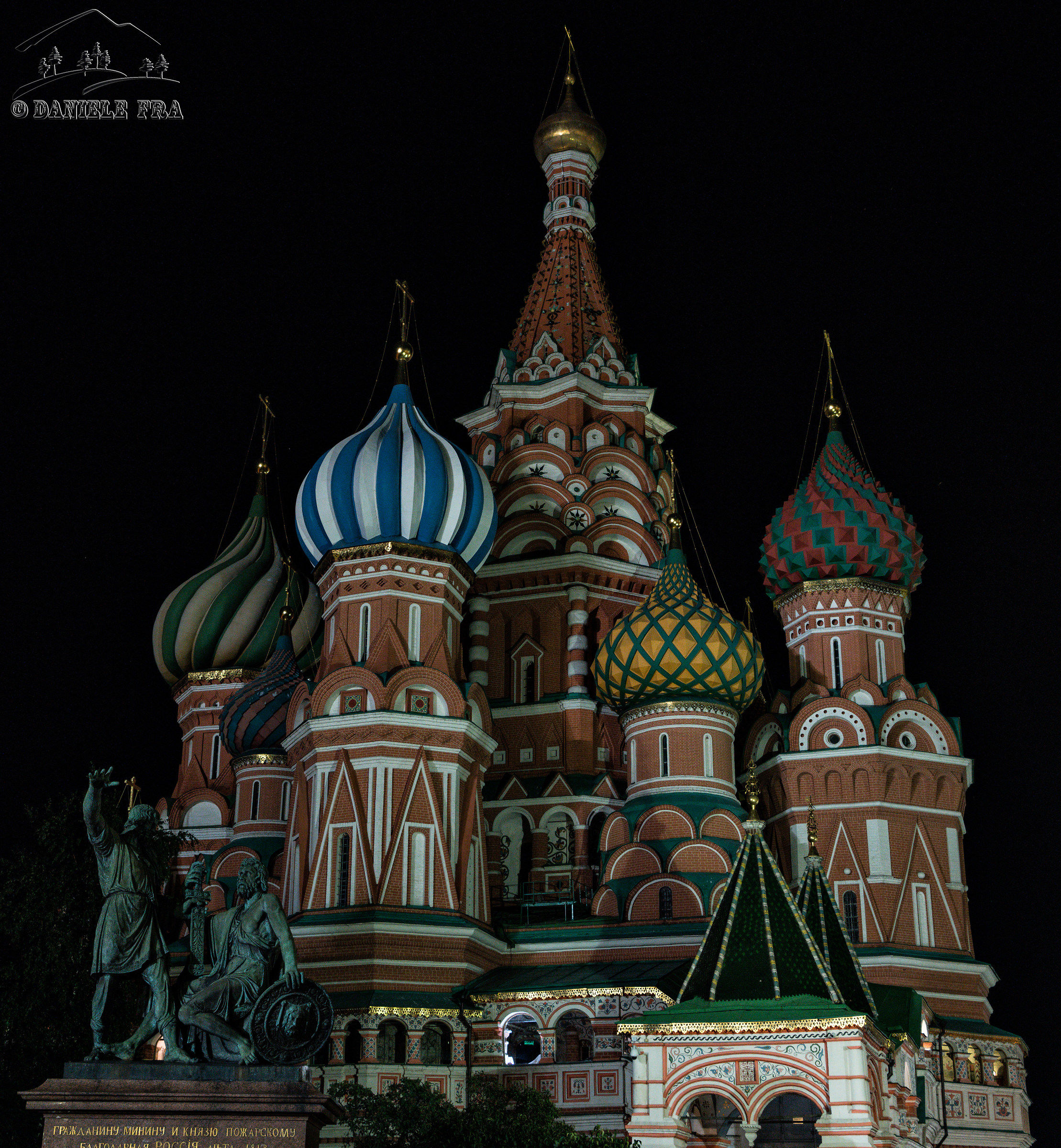 Moscow St. Basil's Cathedral...