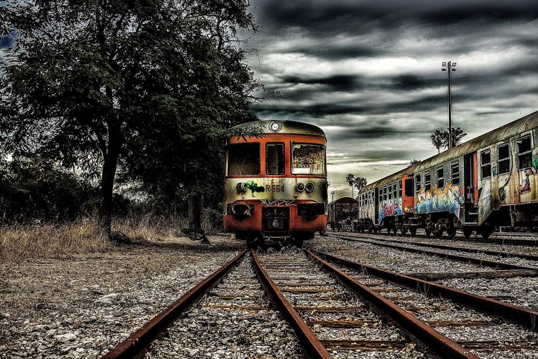 Old trains, Coloureds...