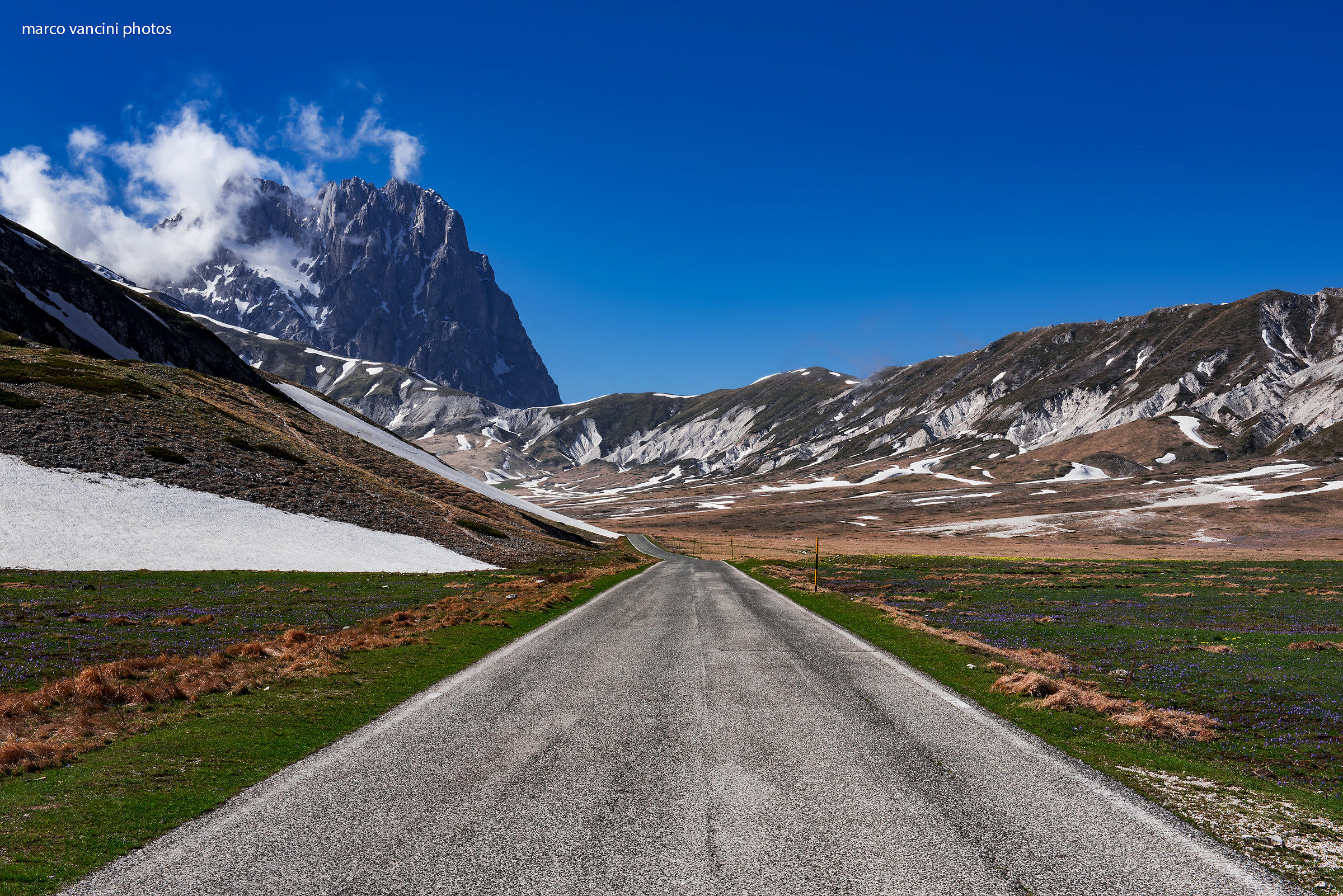 Towards the Gran Sasso...