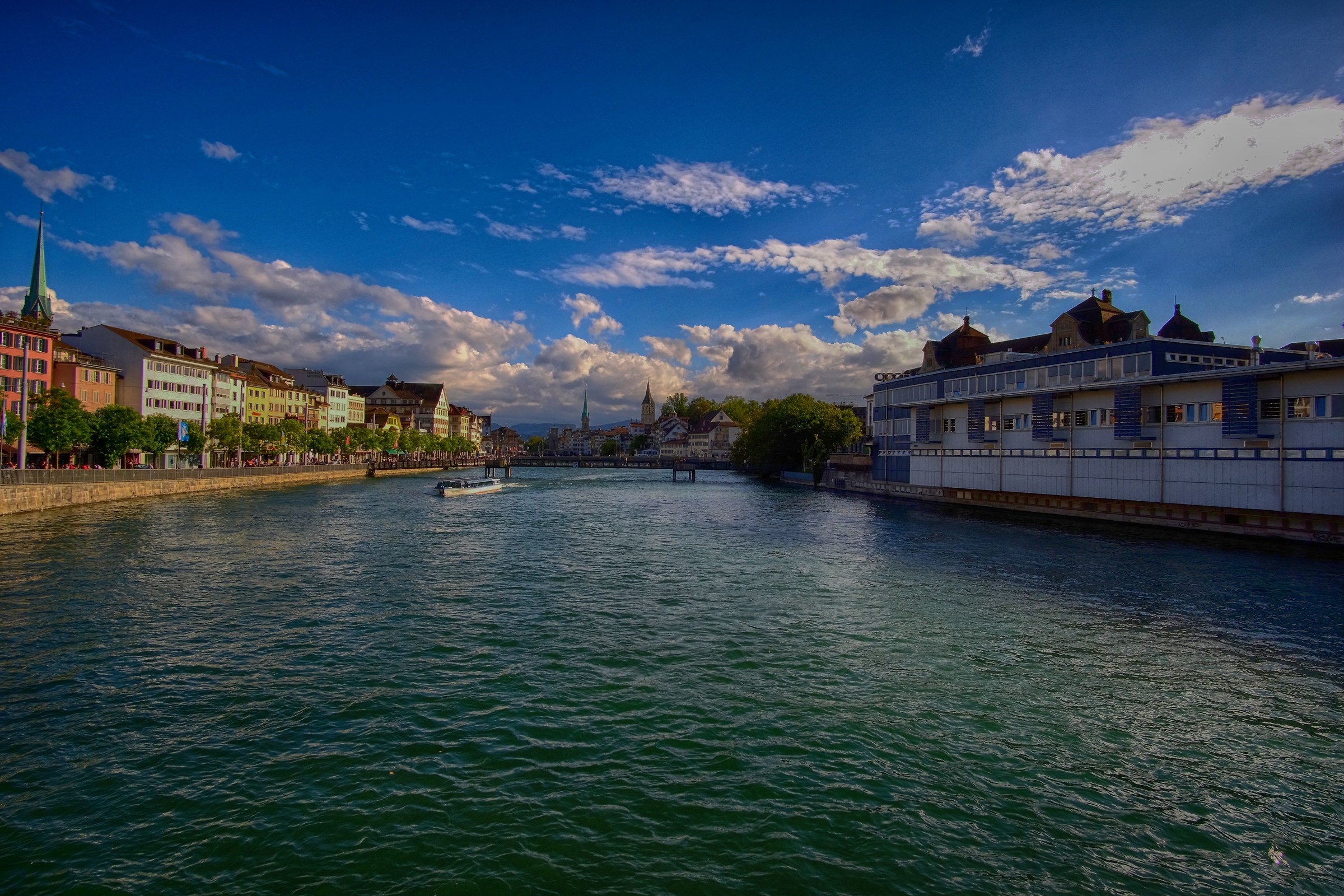 Zurich from lake...