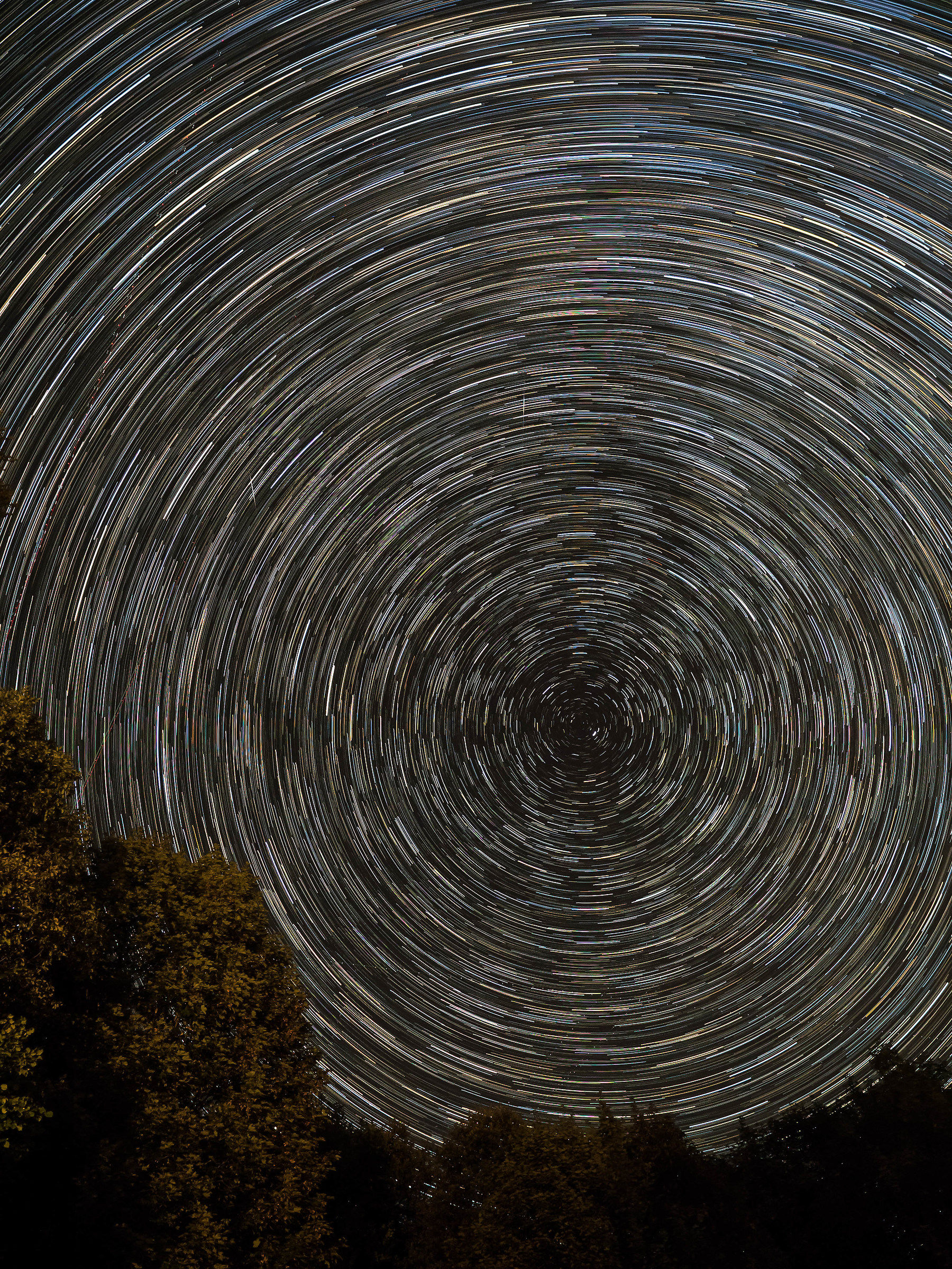 star-trail...