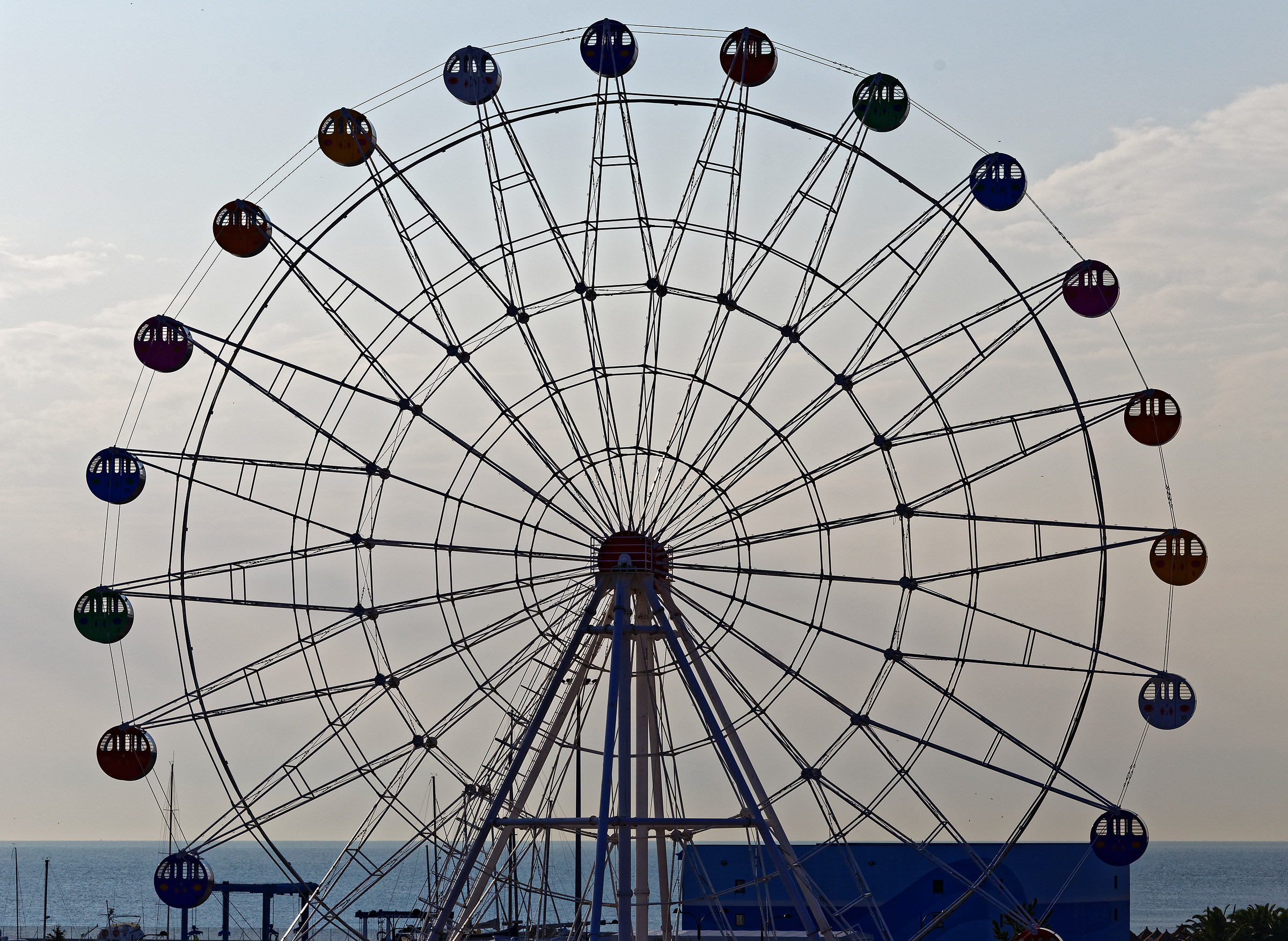 Ferris wheel in Pescara...