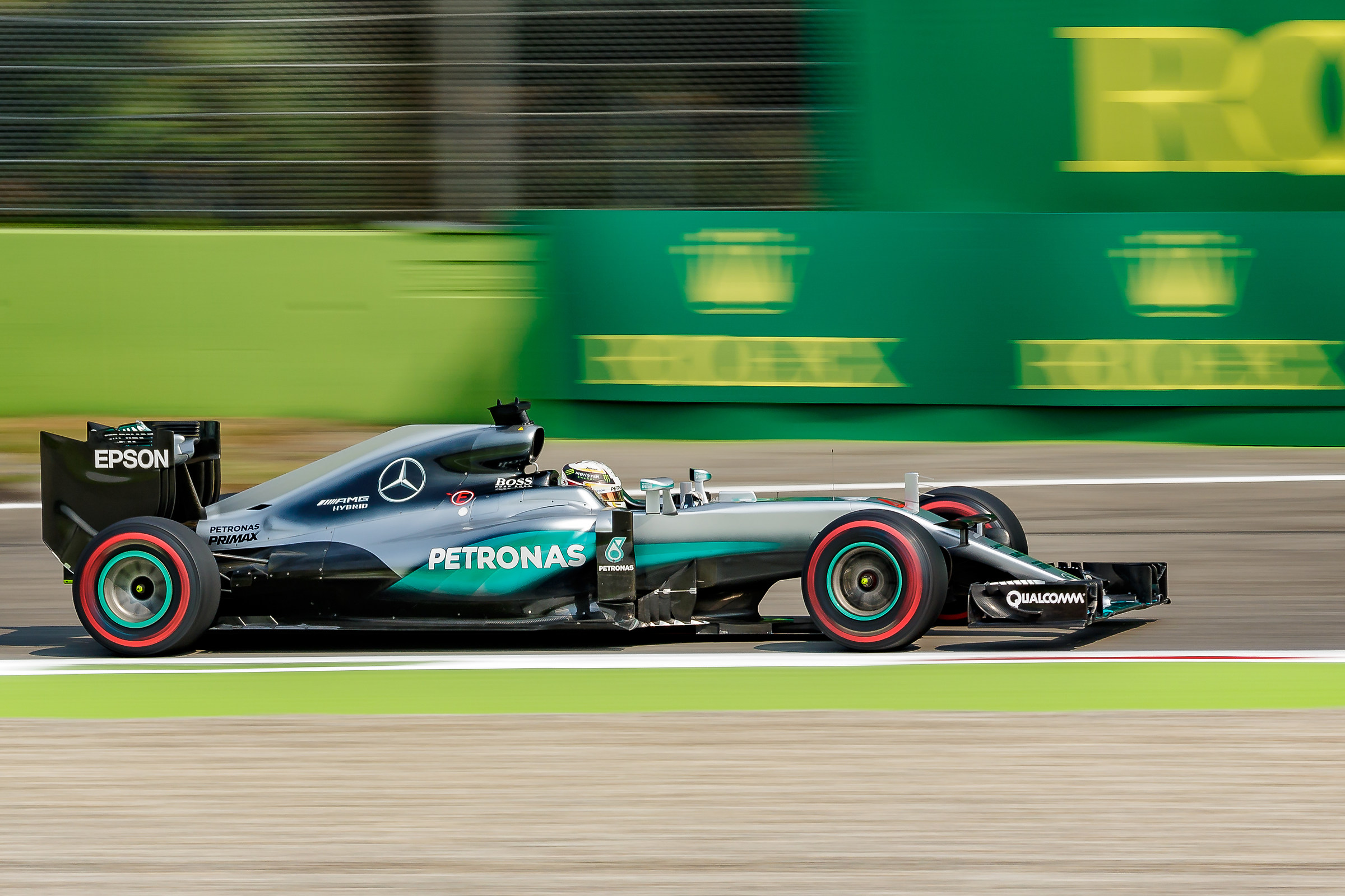 Lewis Hamilton at the Ascari...