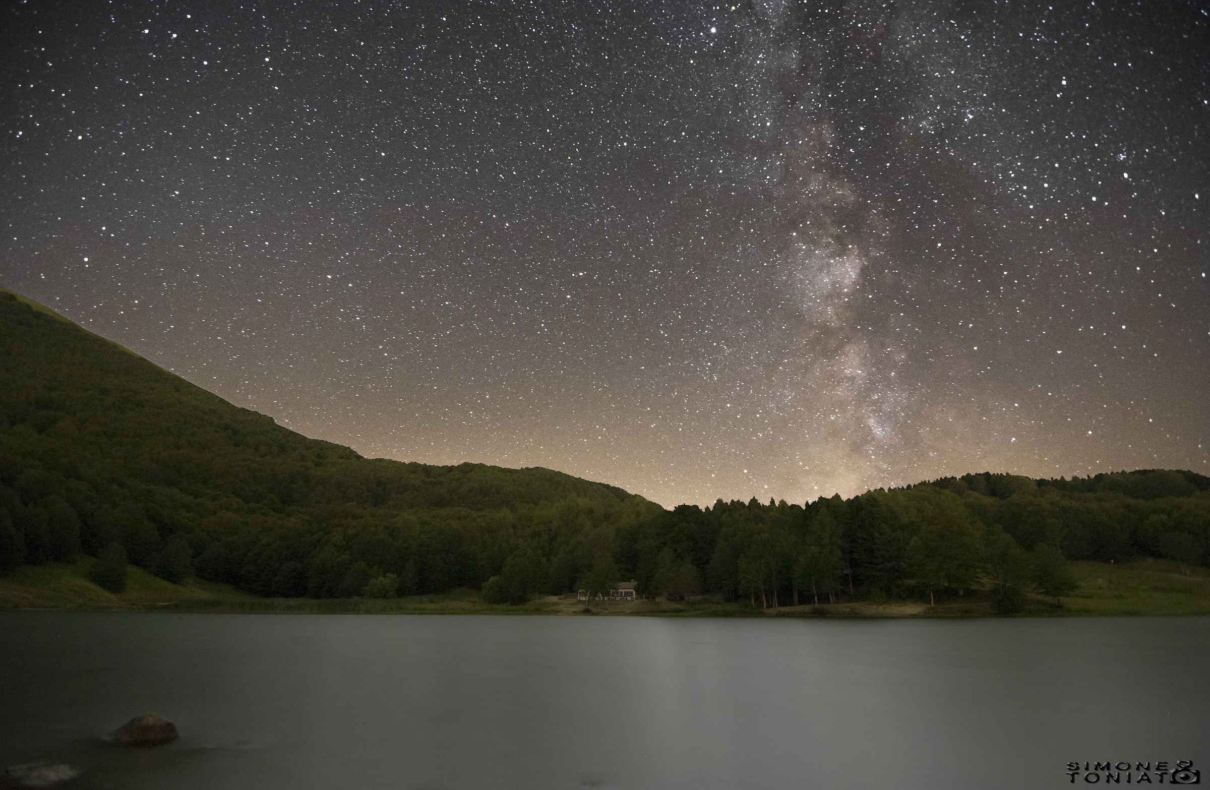 Milky way - Lake Calamone...