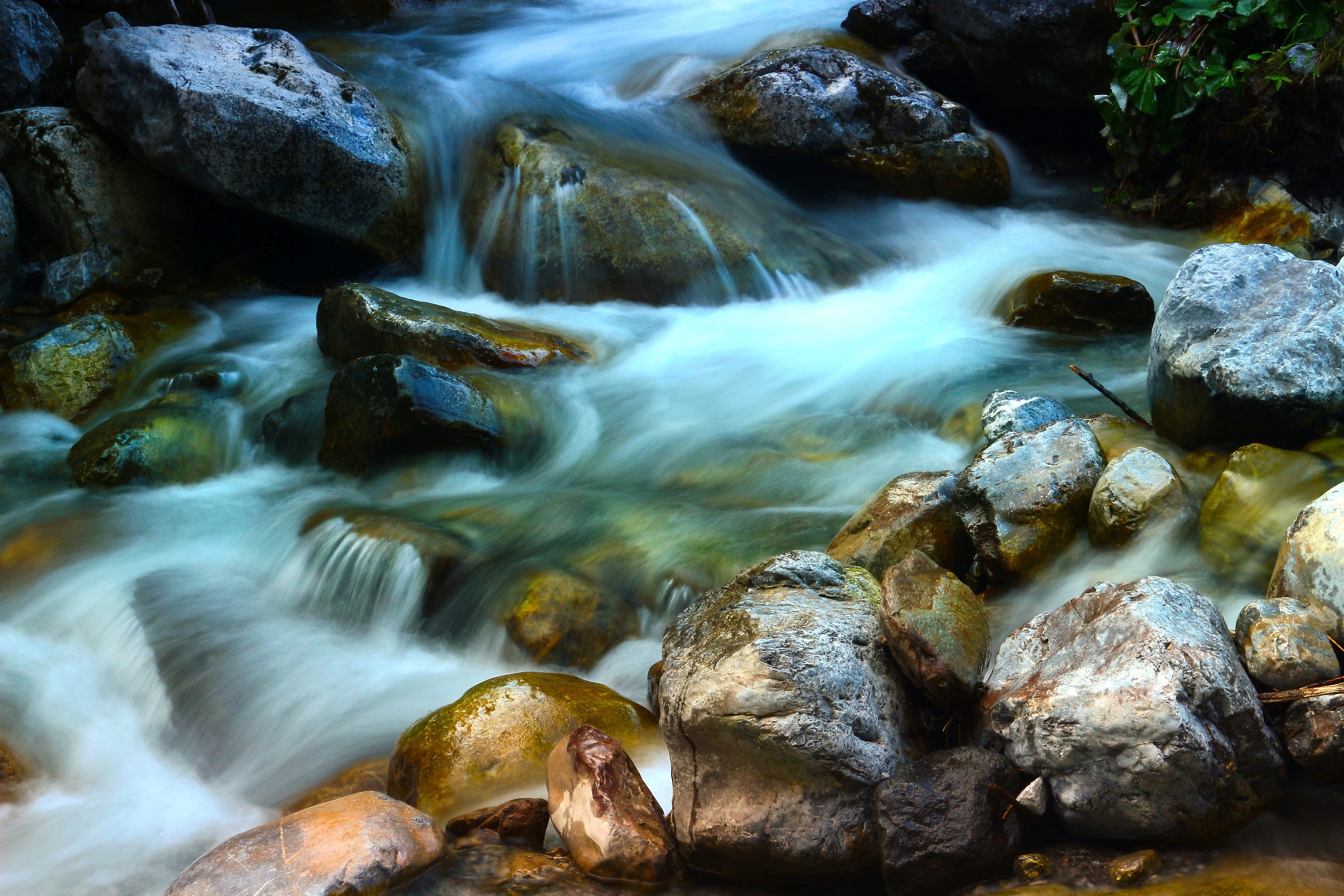 fiume di montagna...