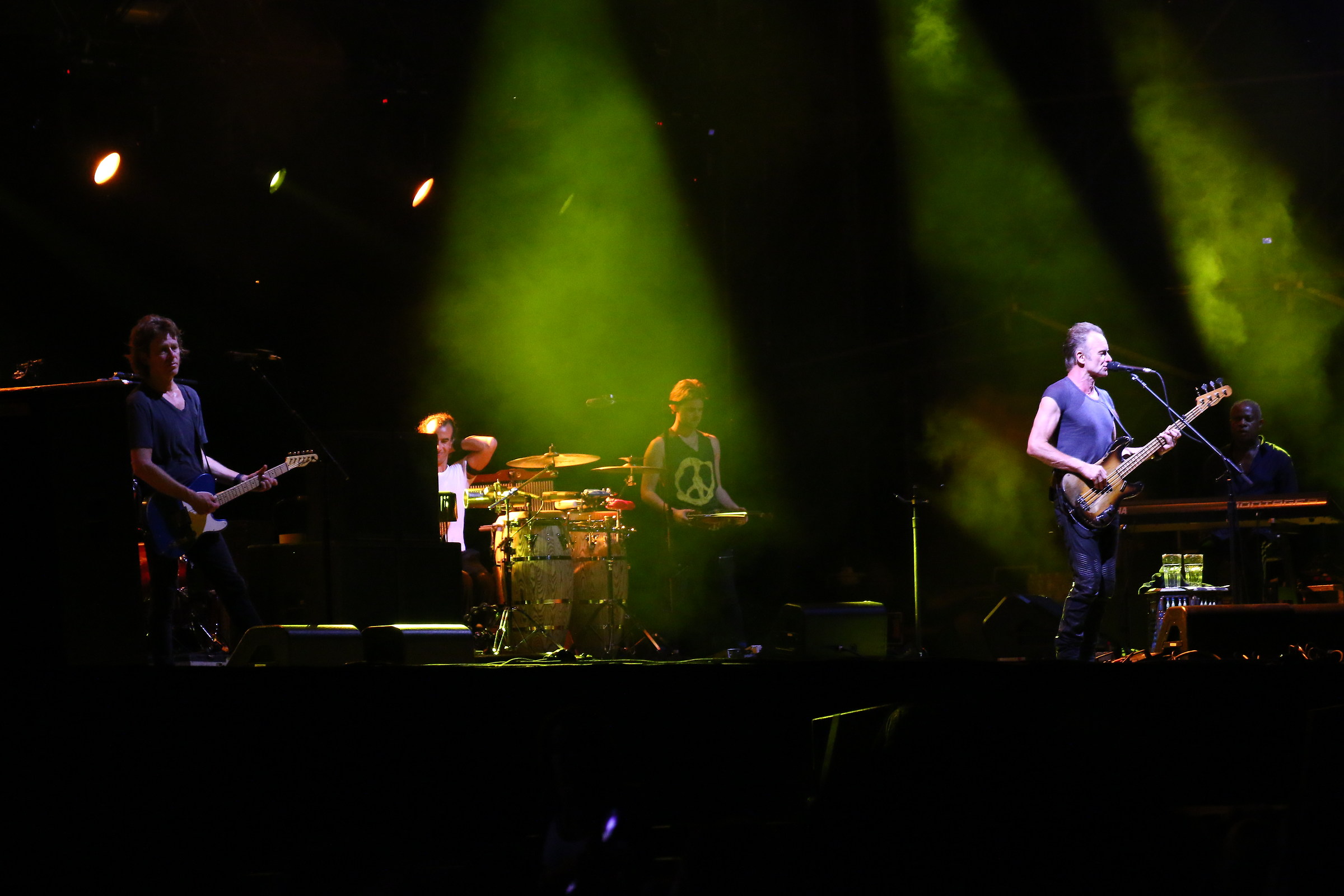 Sting live in Mediolanum Summer Arena...