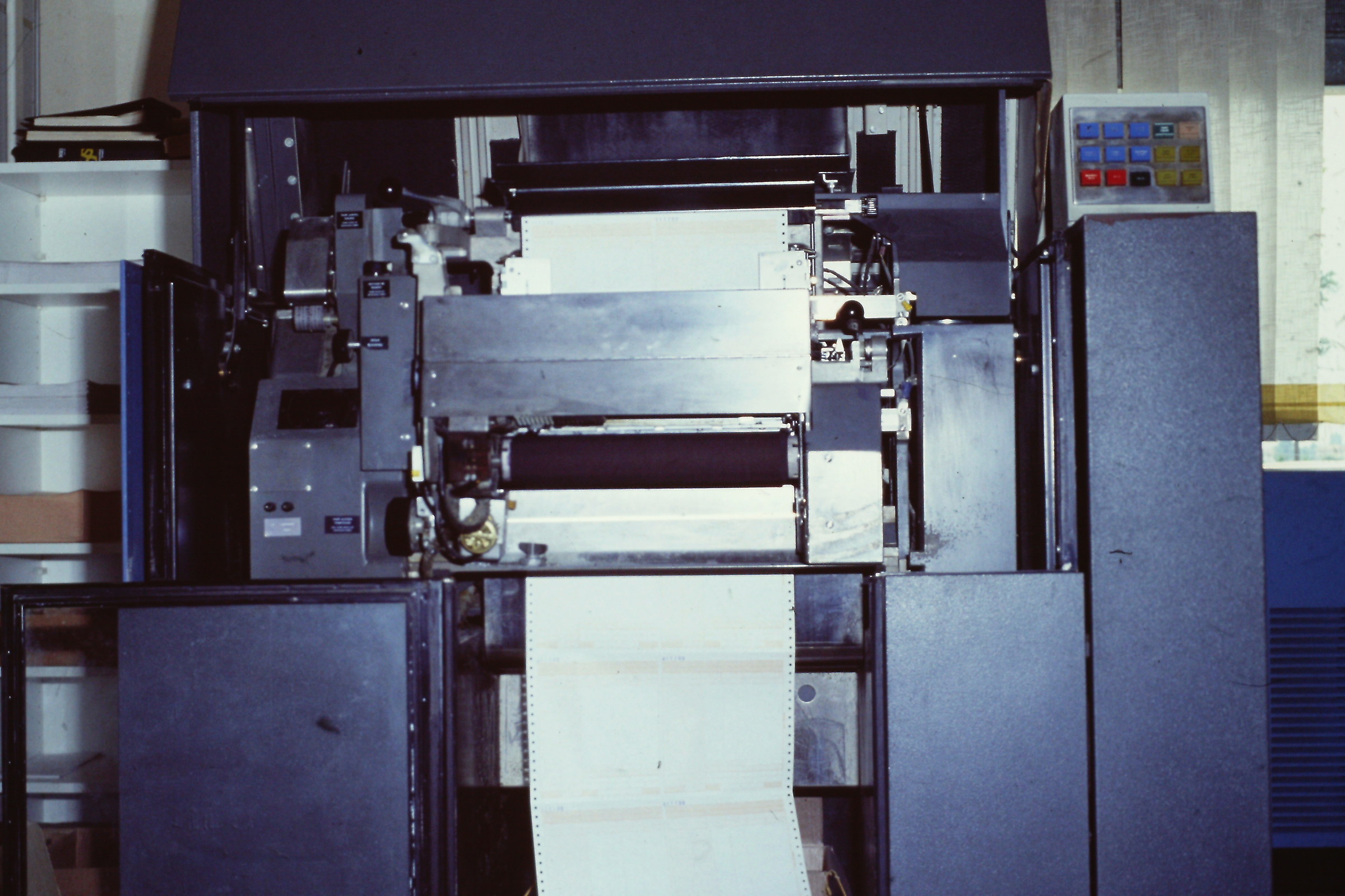 Year 1979. IBM 1403 Printer Mod.N2...