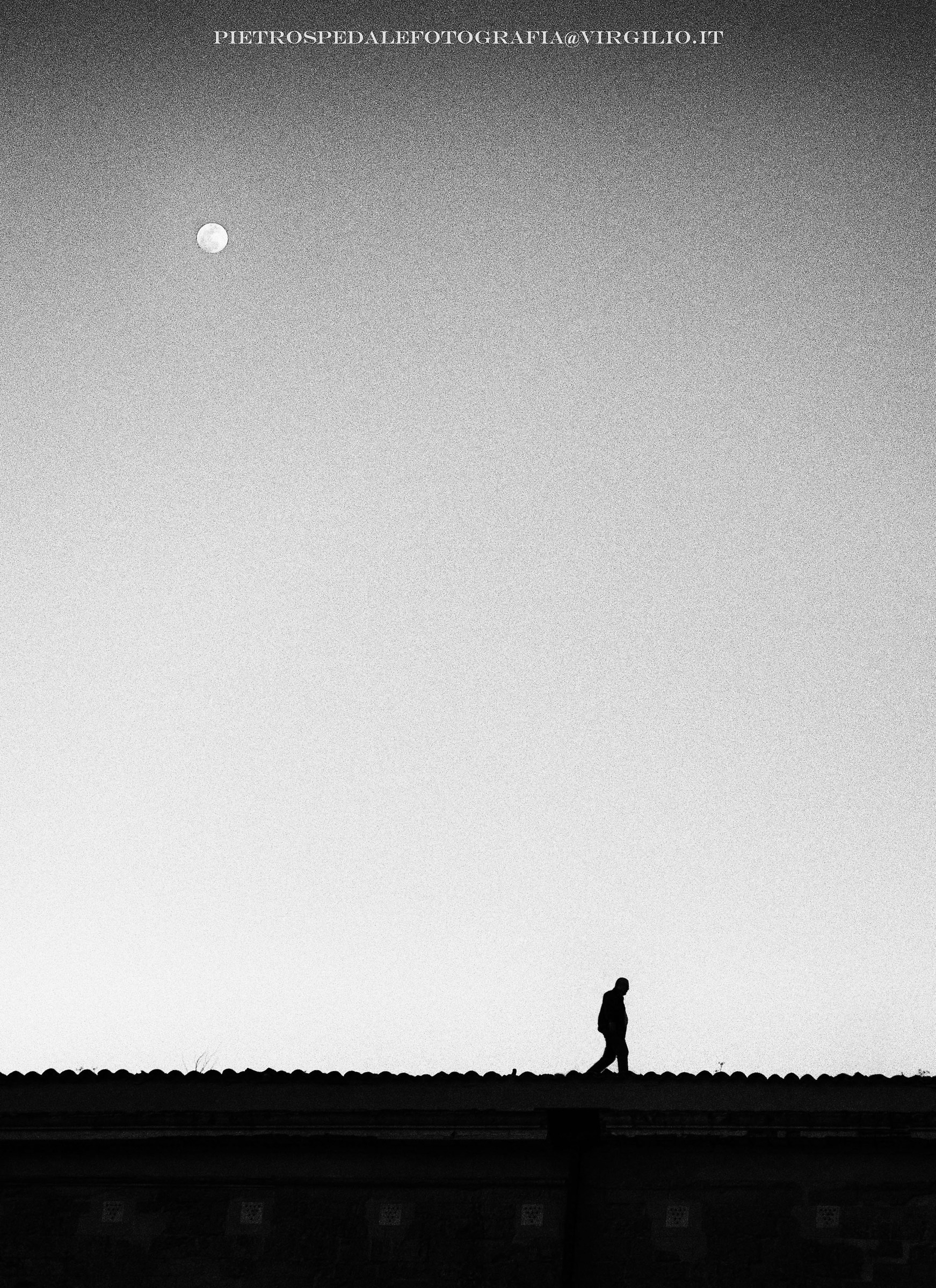 The Man and the Moon...