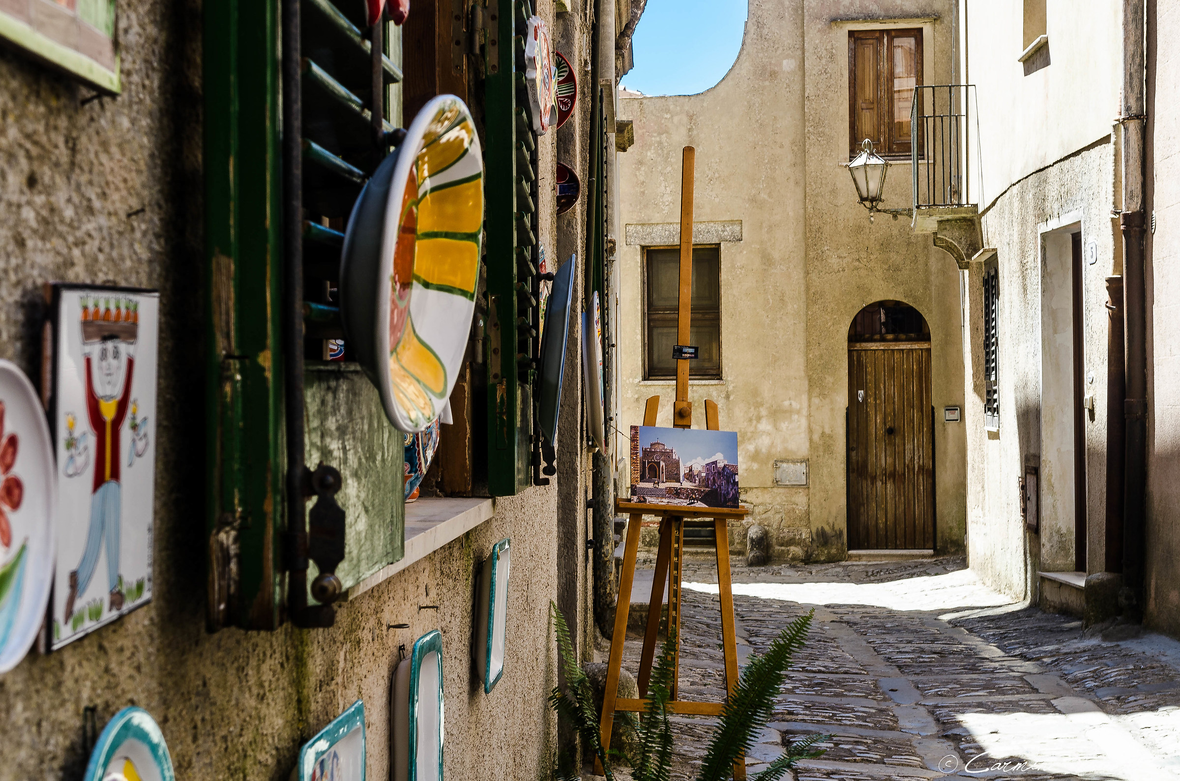 ... "But the streets of the town" ......