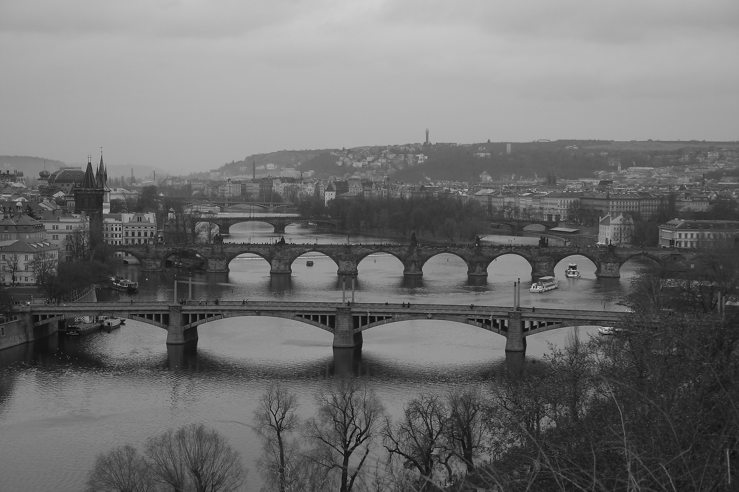 Prague bridges...