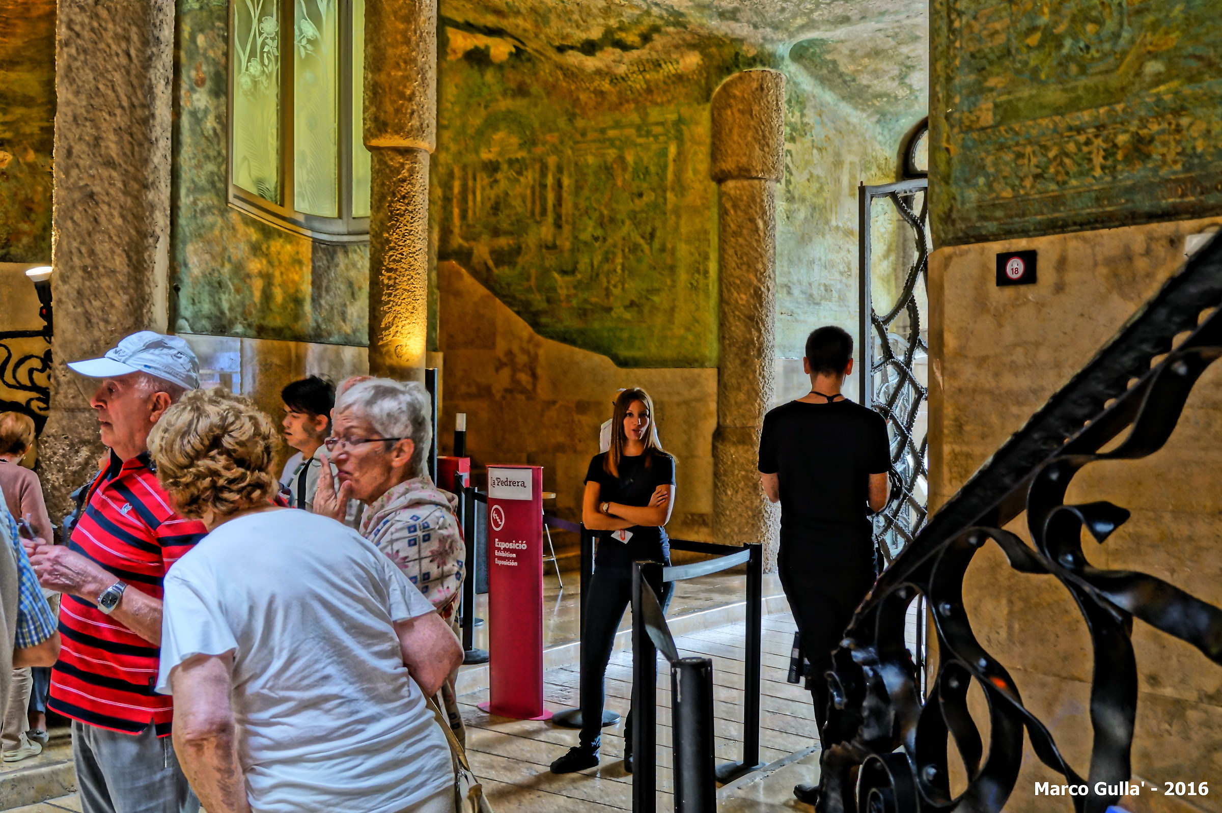 La Pedrera and its tourists...
