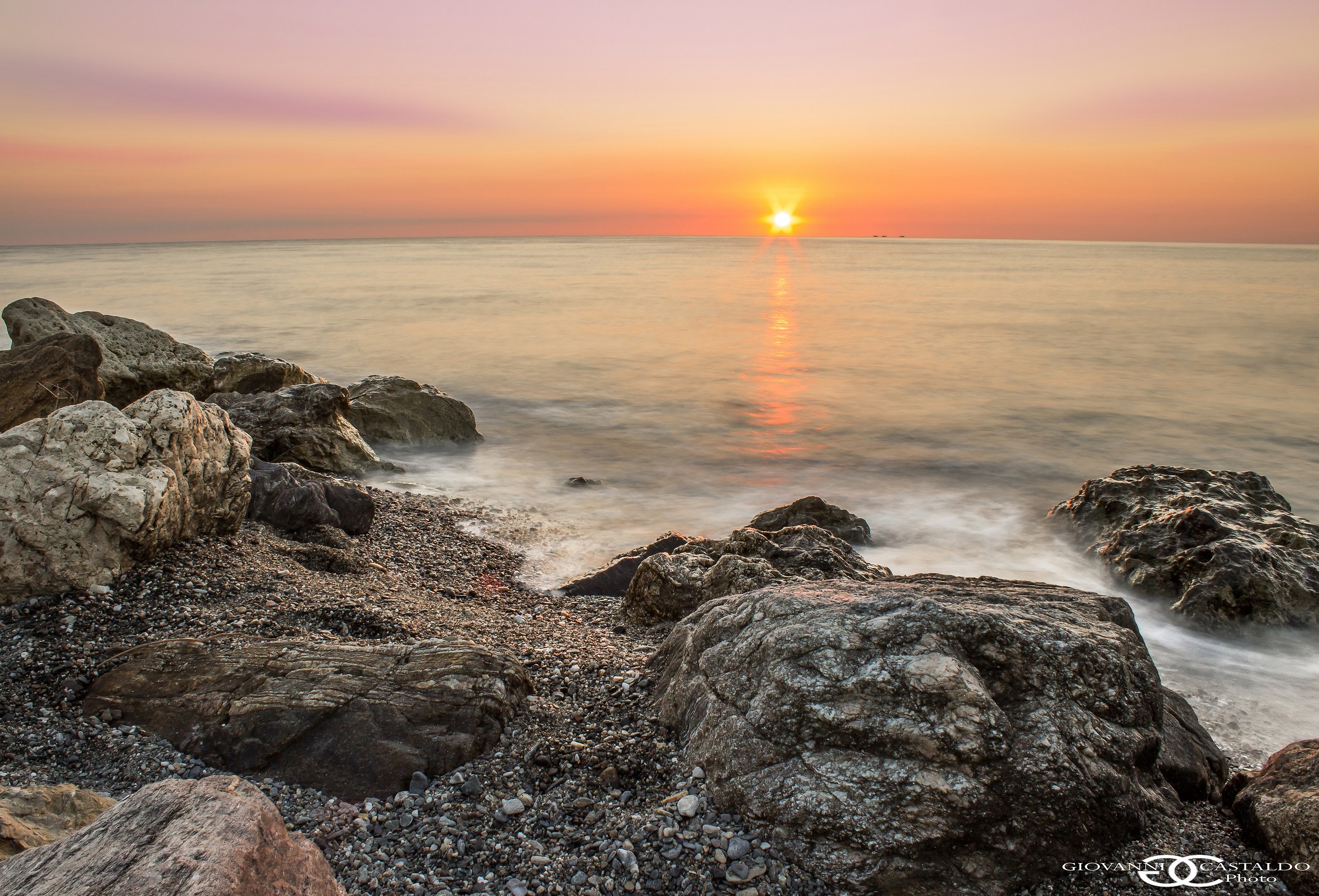 sunrise on the Ionian Sea...