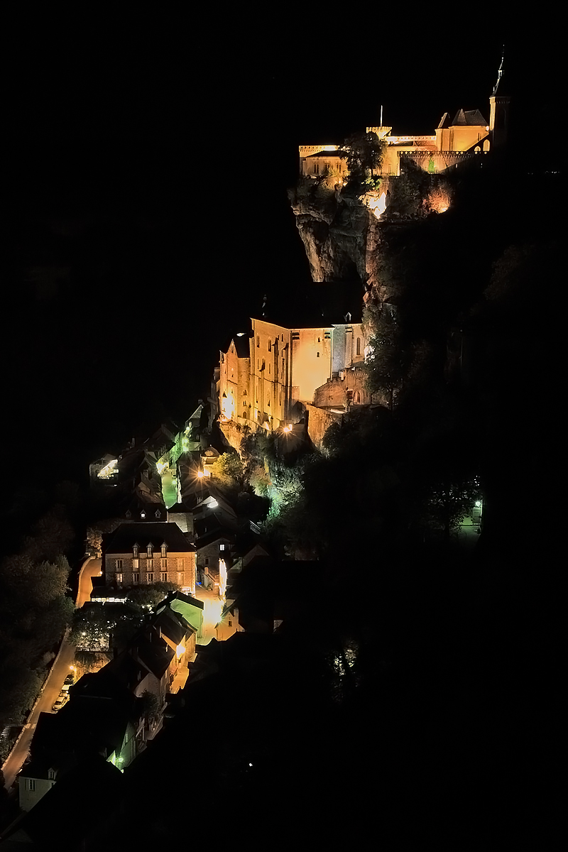 Rocamadour at night...