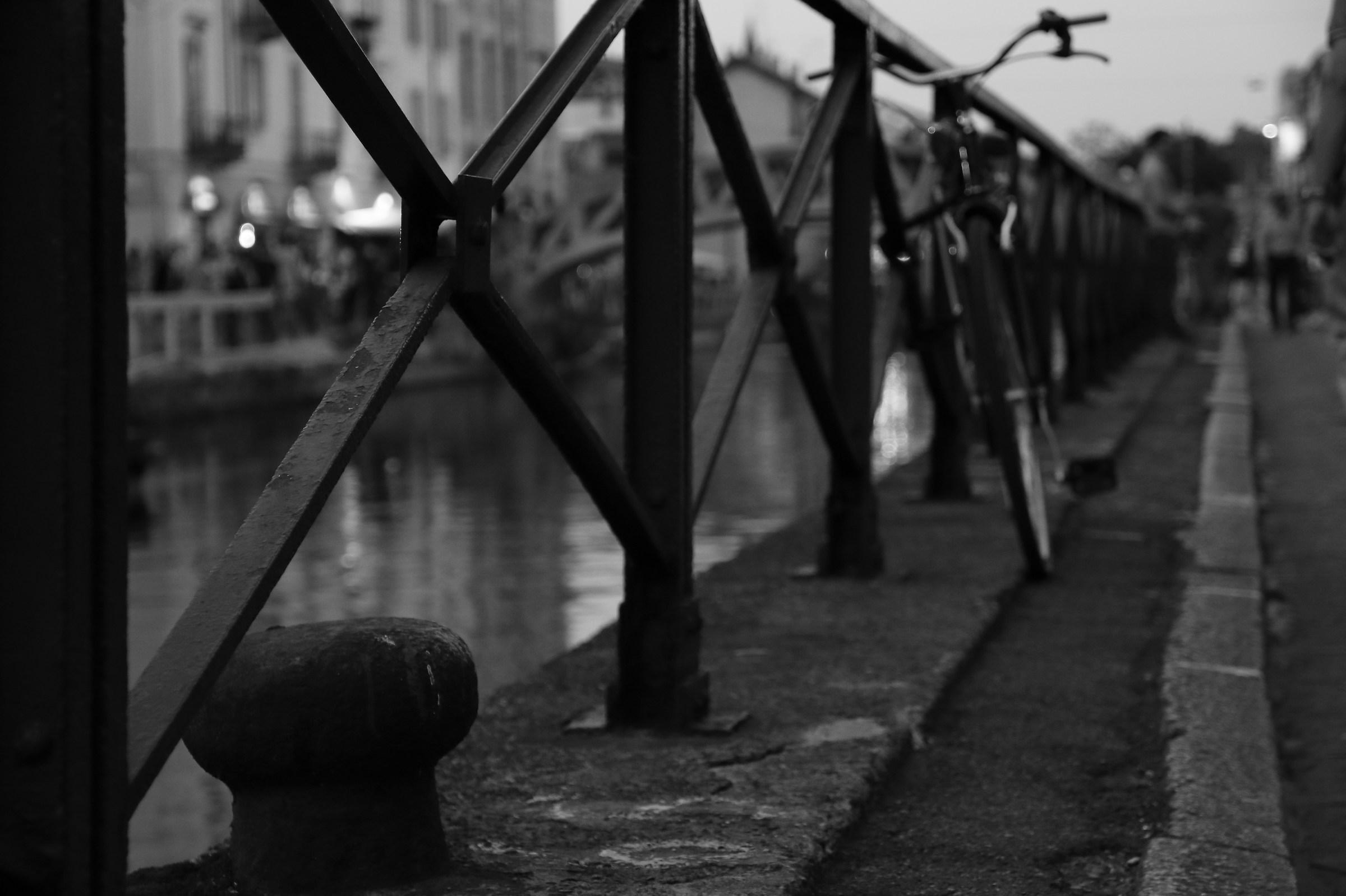 A bollard Navigli...