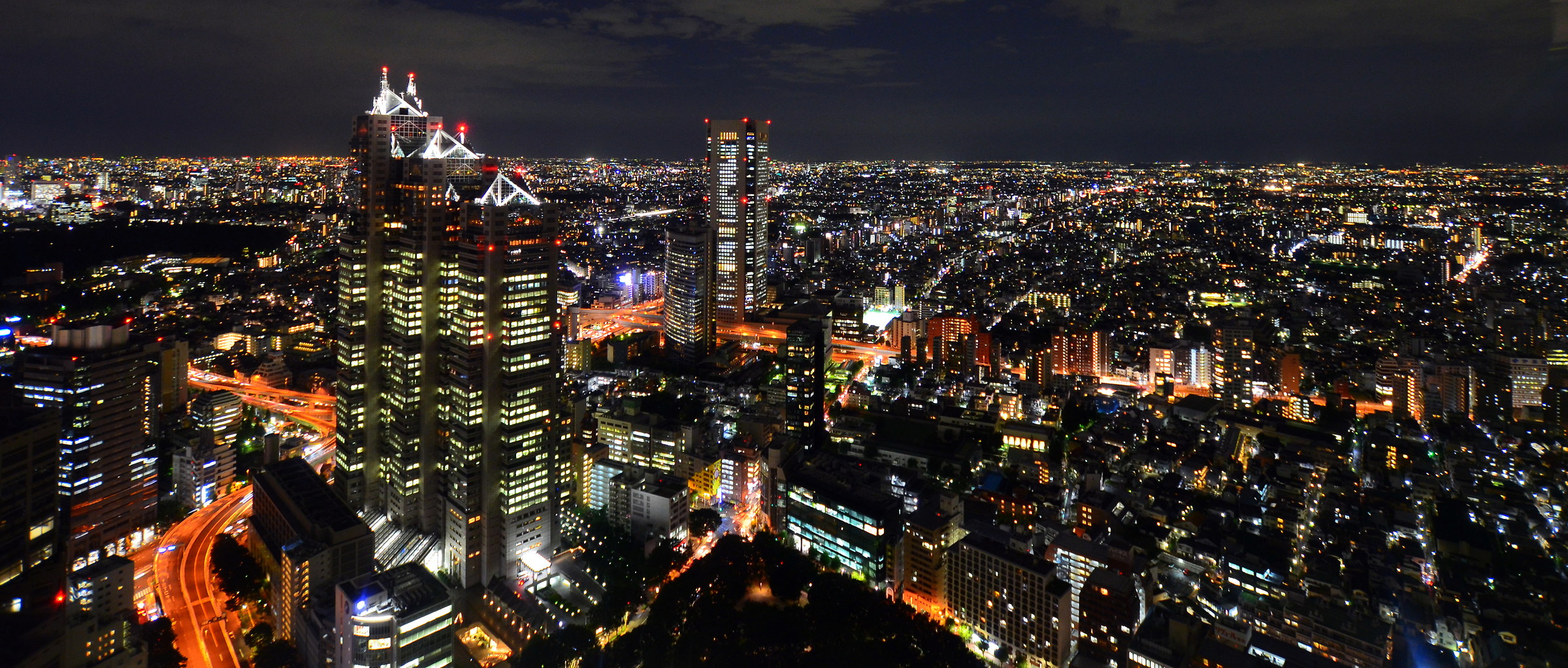 Tokyo skyline...