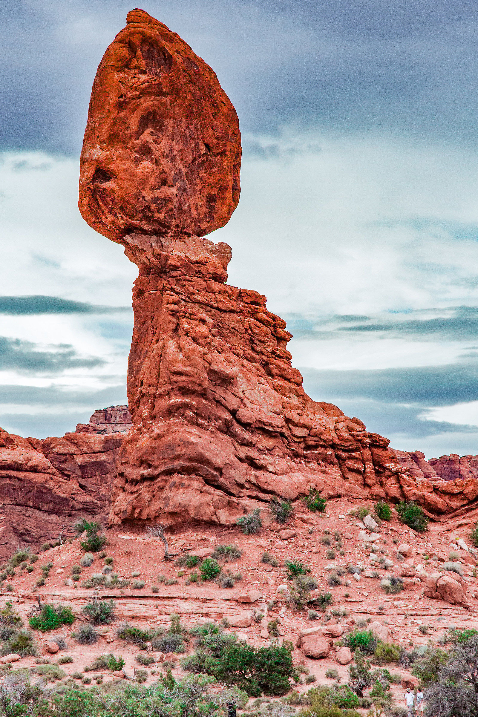 balanced rock...