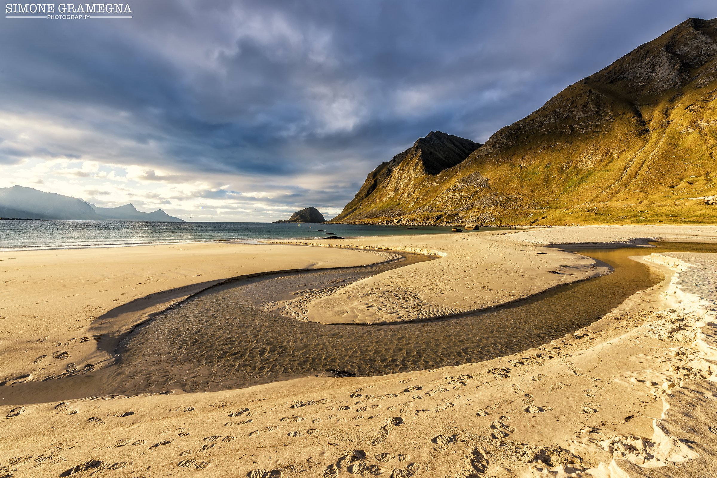 Haukland Beach...