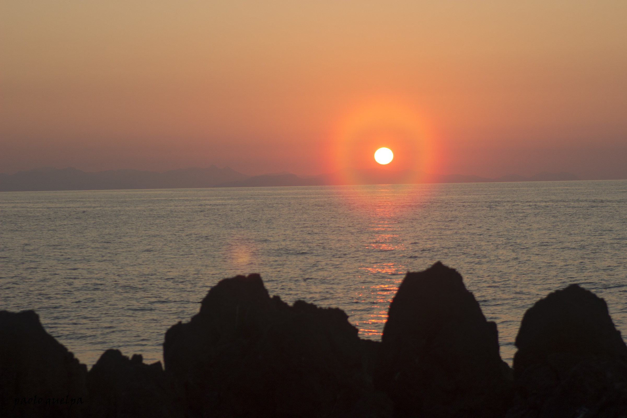 tramonto a cefalù...