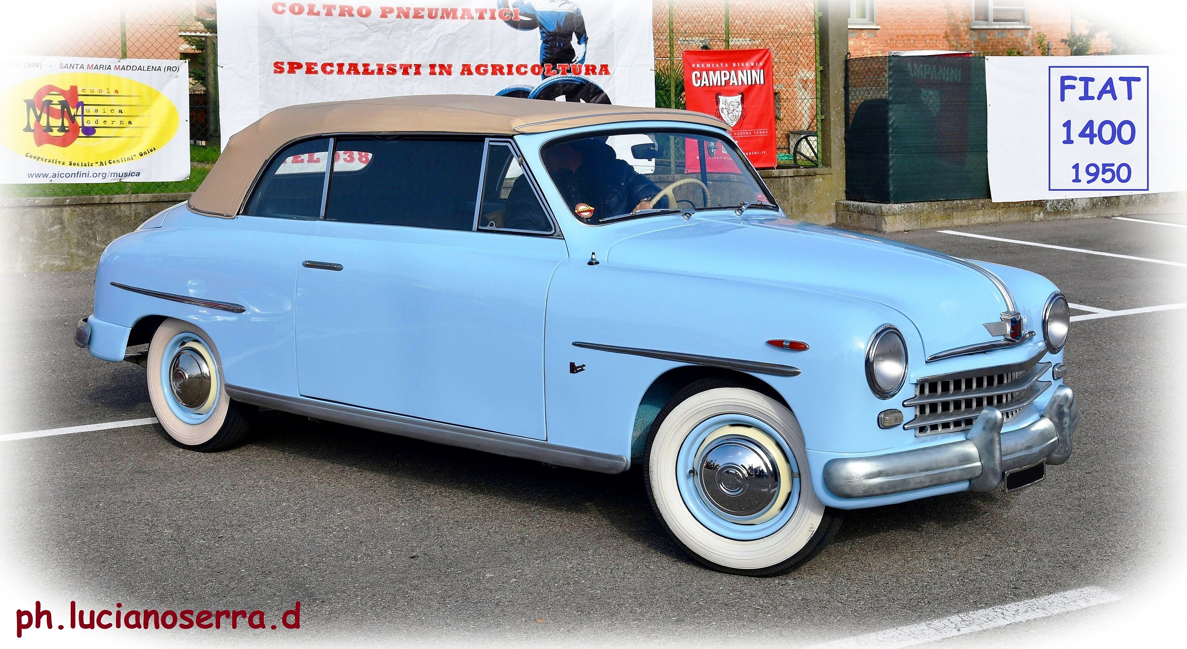 Fiat 1400 Convertible - 1950...