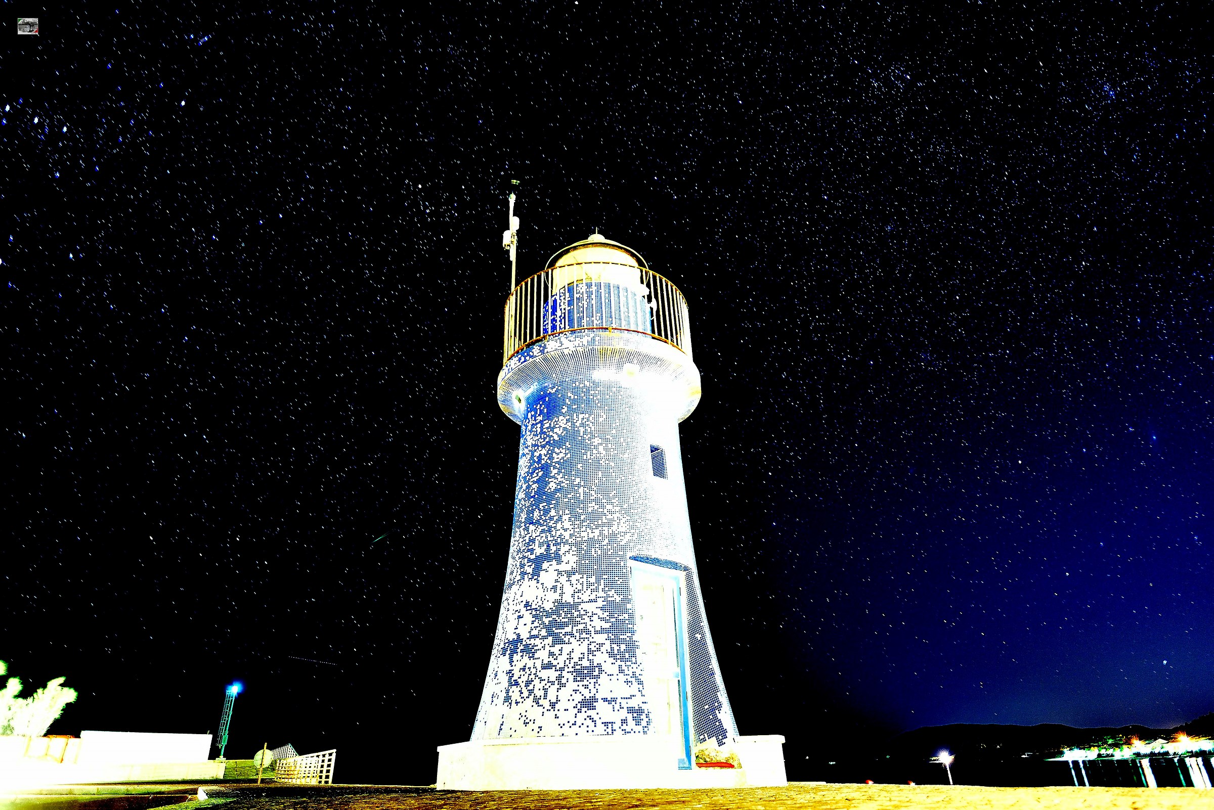 the lighthouse and the stars...