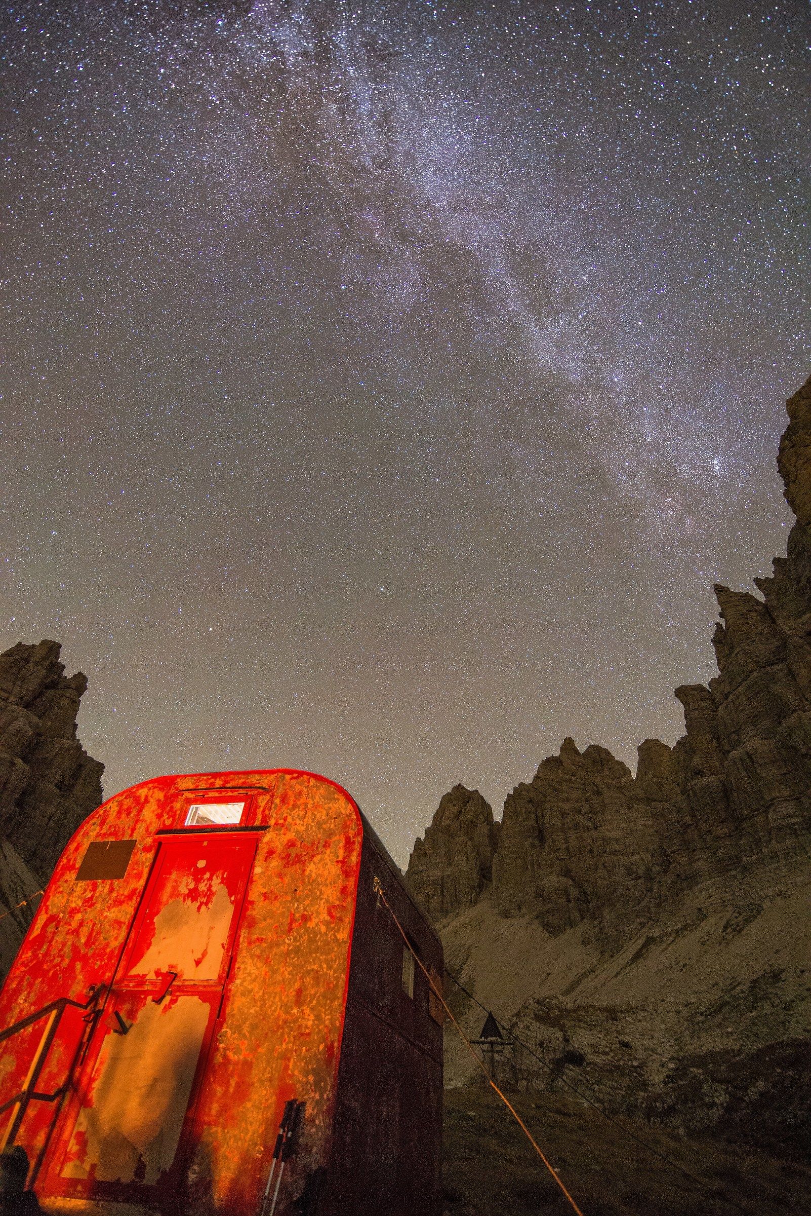 Un hotel da qualche miliardo di stelle...